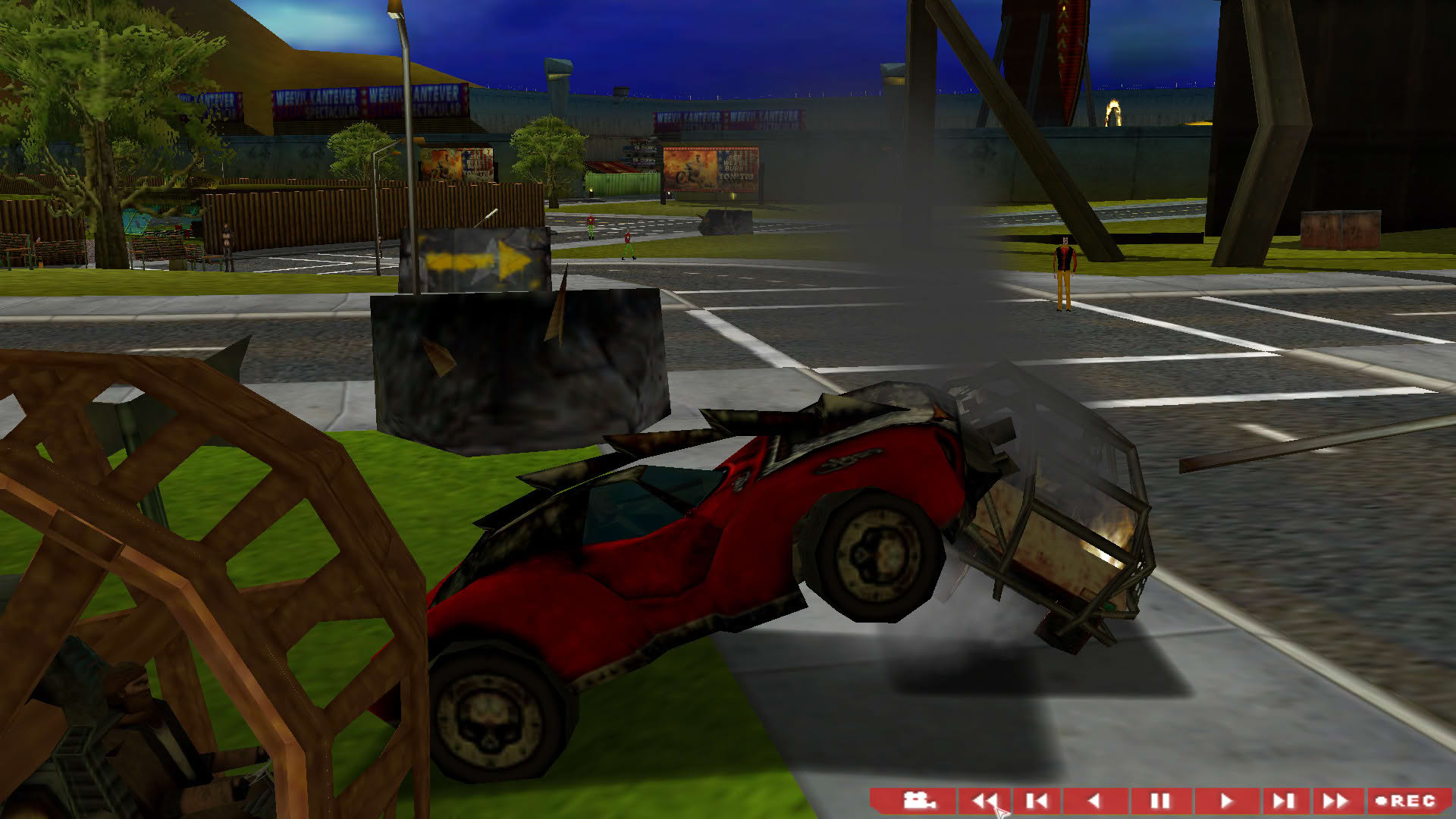 Screenshot for Carmageddon TDR 2000