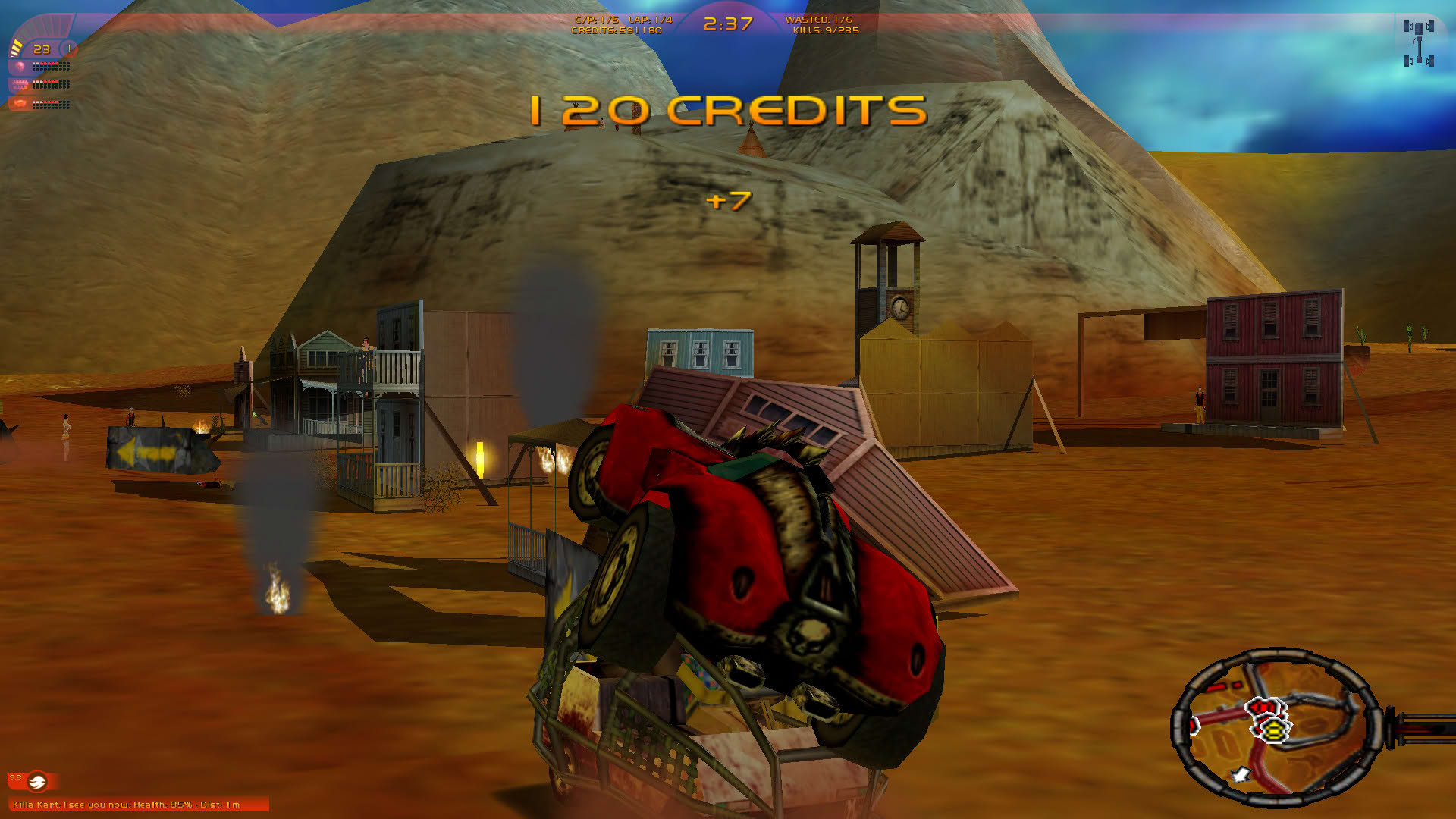 Screenshot for Carmageddon TDR 2000