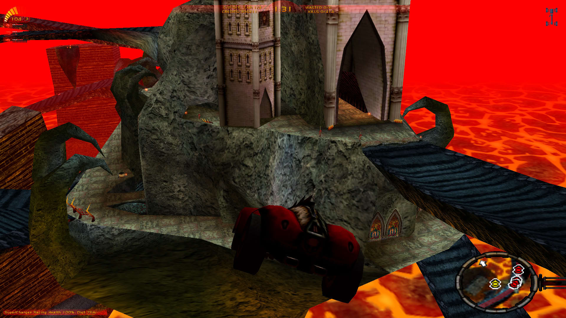 Screenshot for Carmageddon TDR 2000