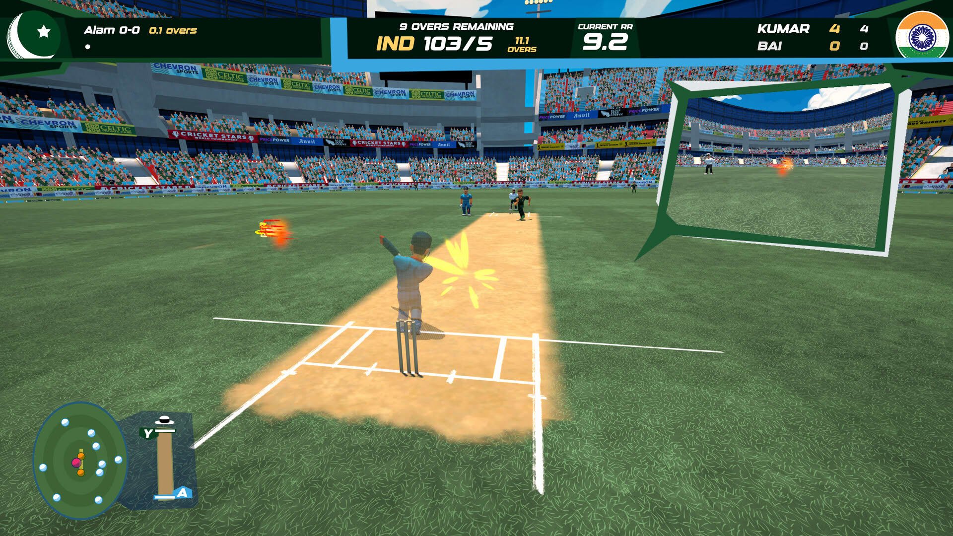 Screenshot for Don Bradman Cricket Jr