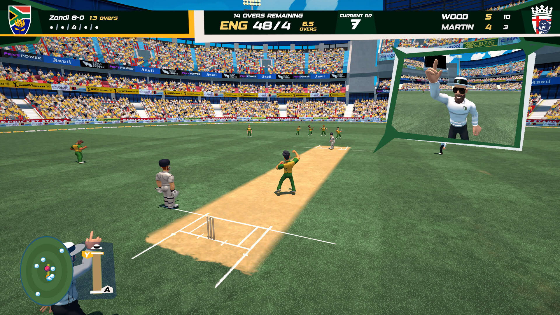 Screenshot for Don Bradman Cricket Jr