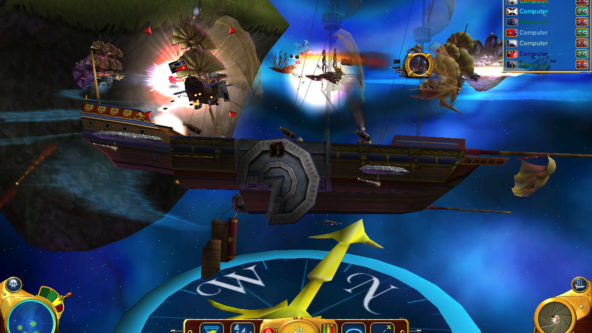 Screenshot for Disney's Treasure Planet: Battle at Procyon