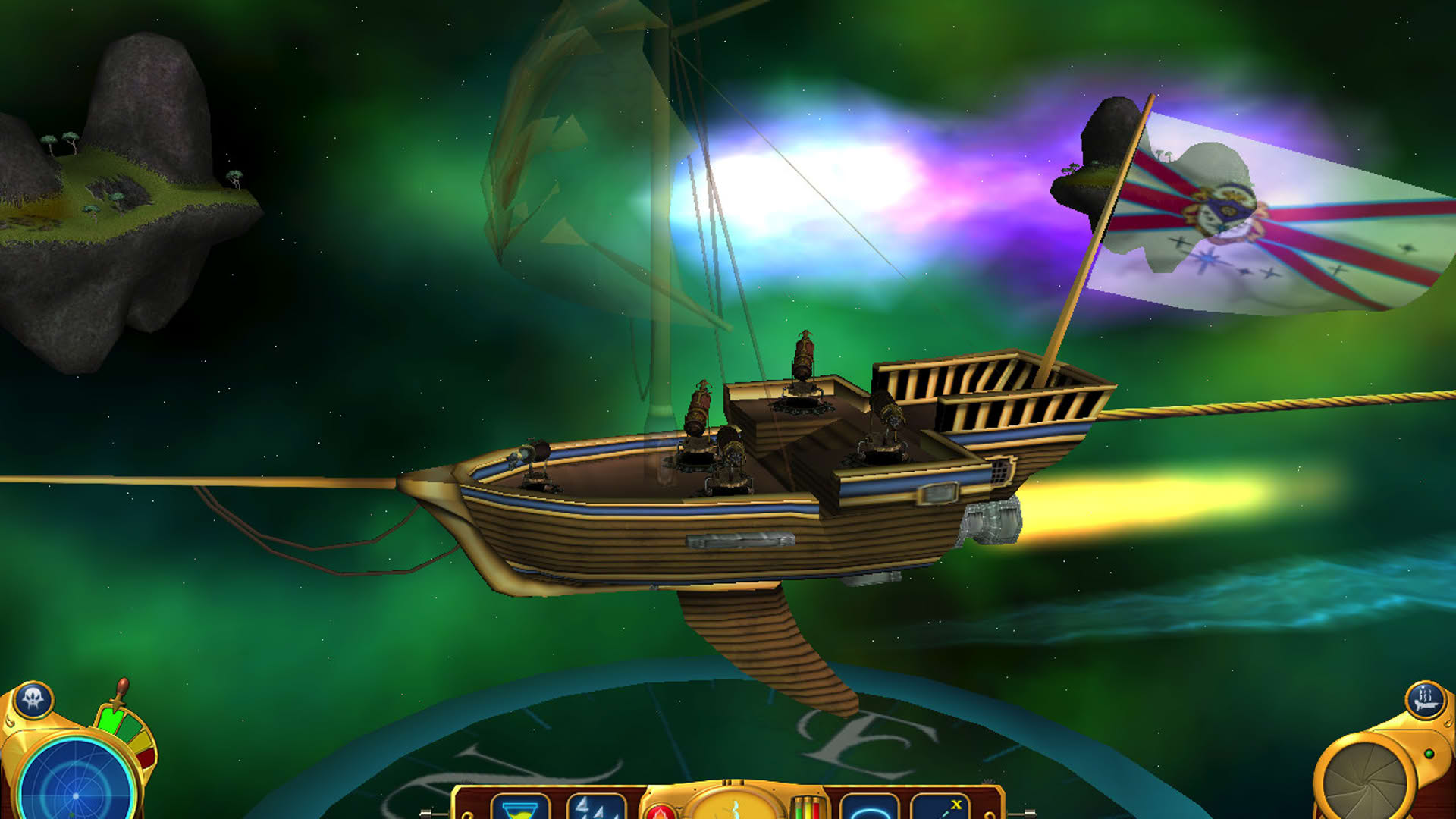 Screenshot for Disney's Treasure Planet: Battle at Procyon
