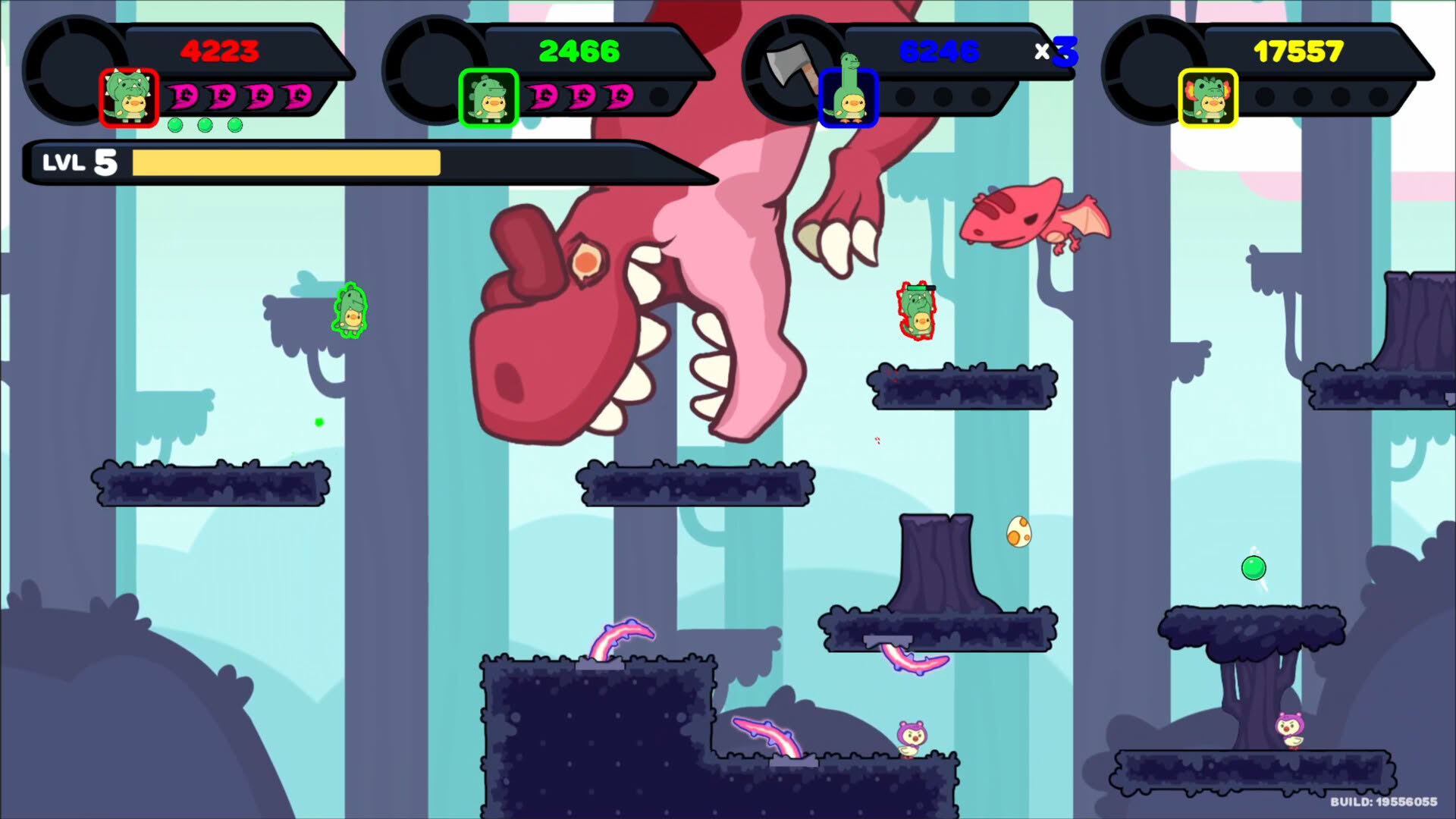 Screenshot for Dino-Ducks Dash