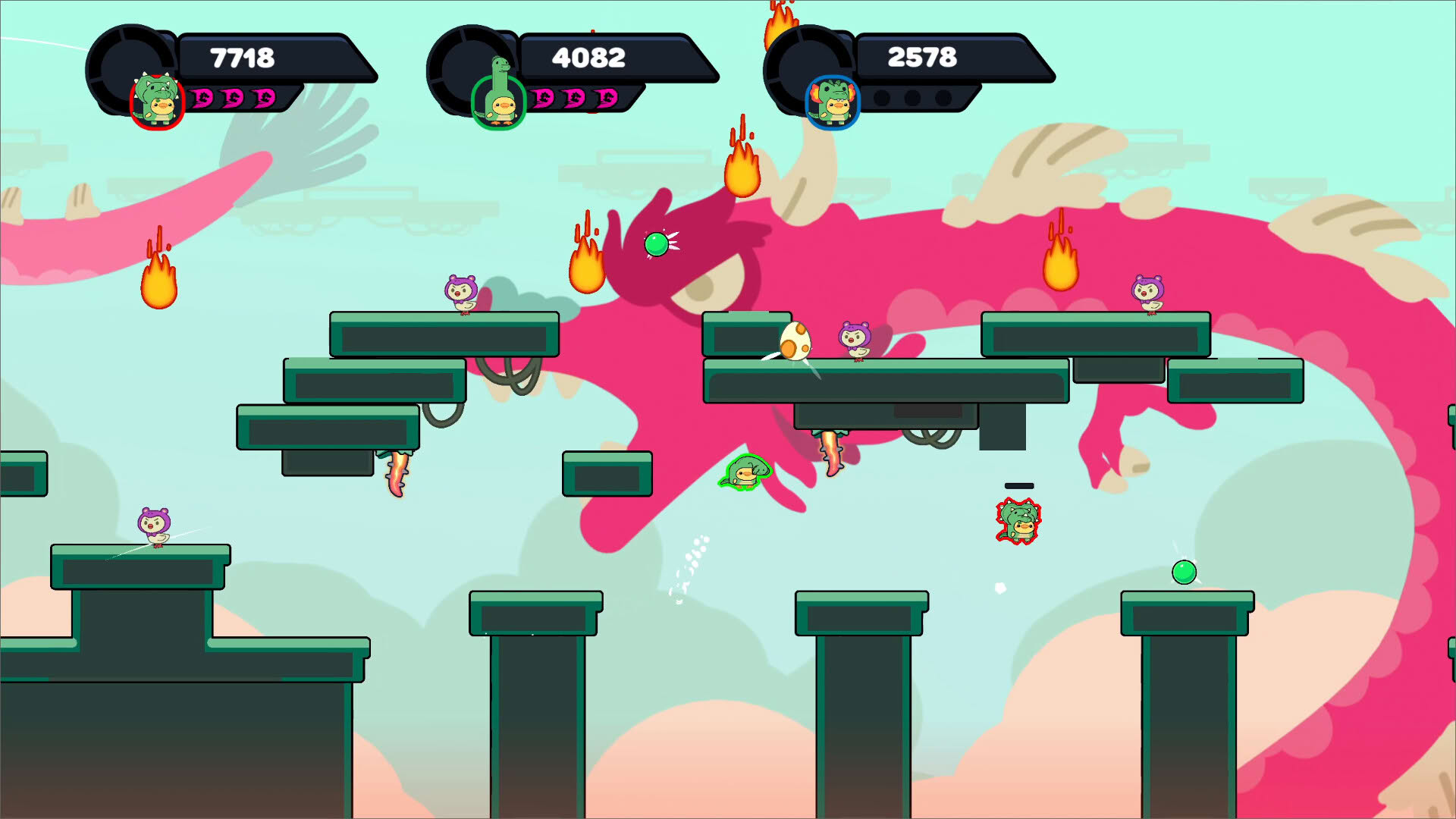 Screenshot for Dino-Ducks Dash