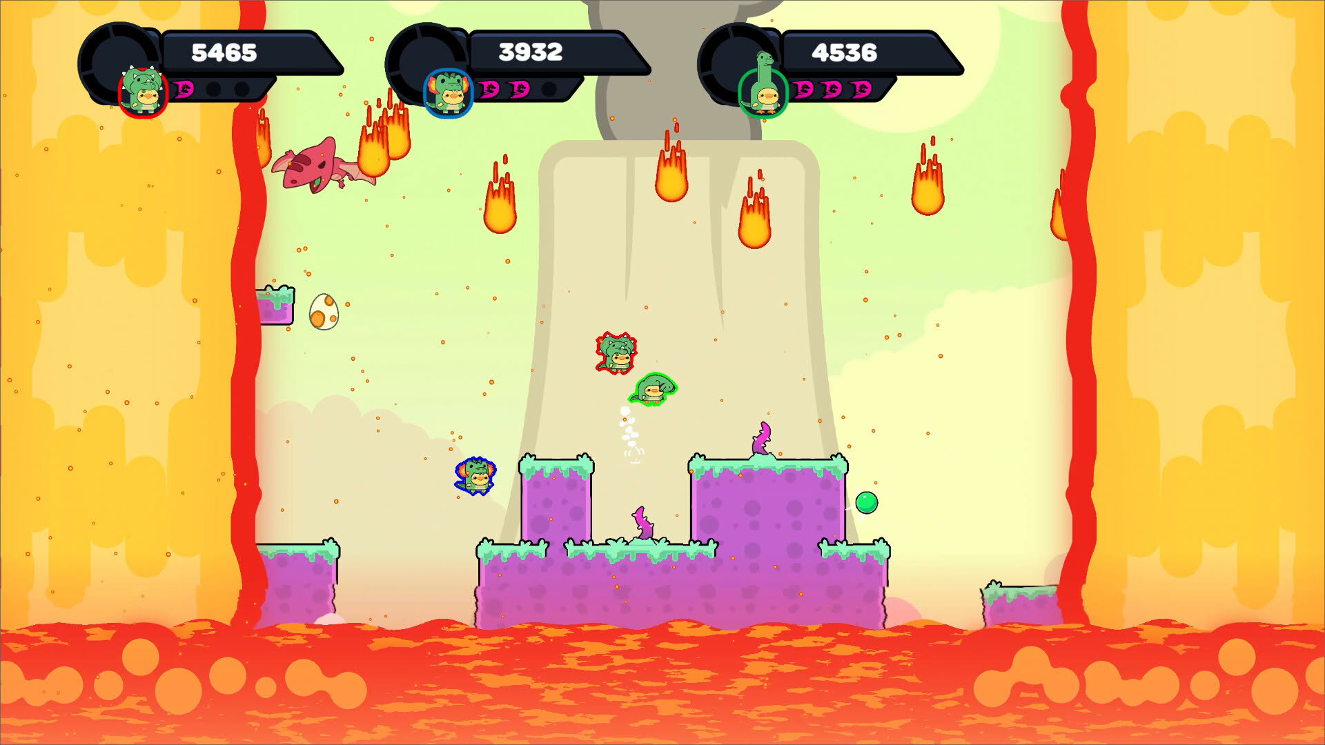 Screenshot for Dino-Ducks Dash