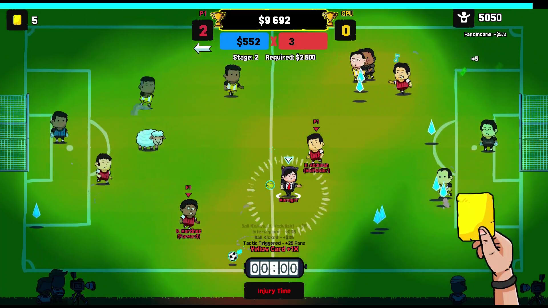 Screenshot for Super Senseless Soccer