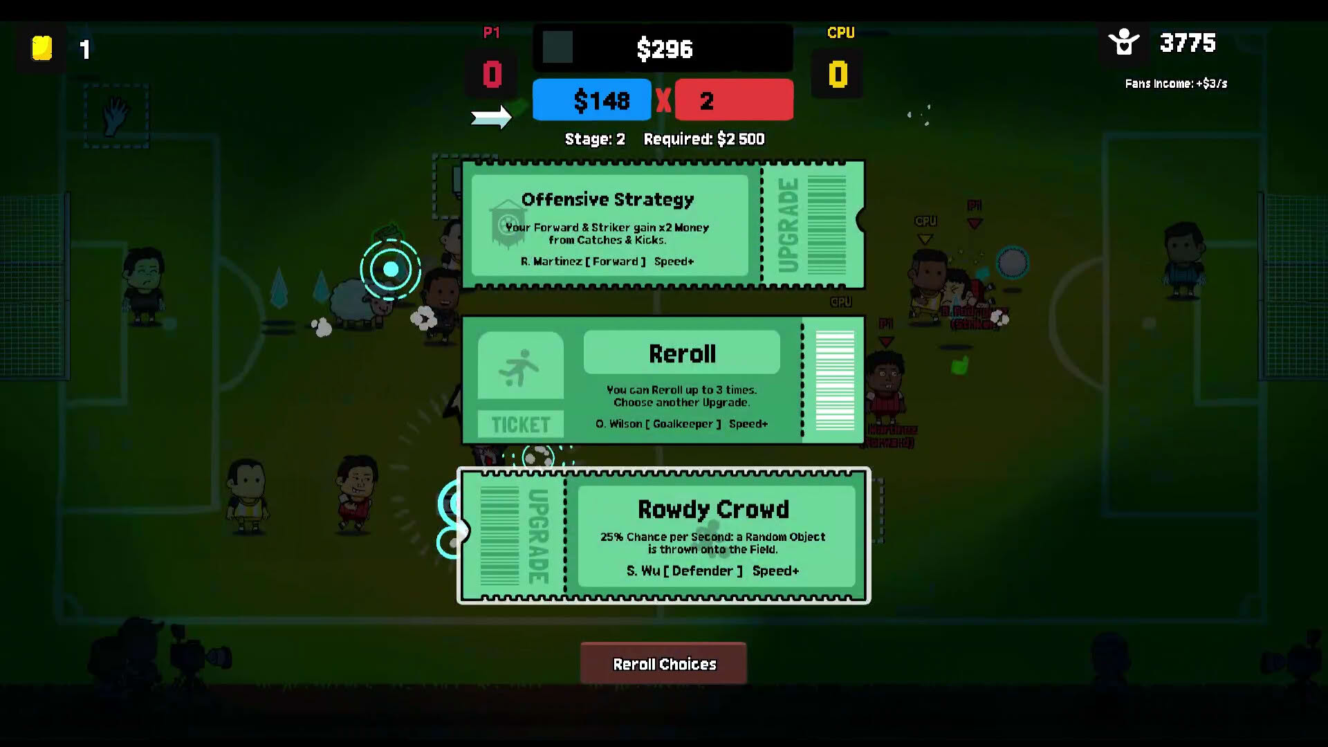 Screenshot for Super Senseless Soccer