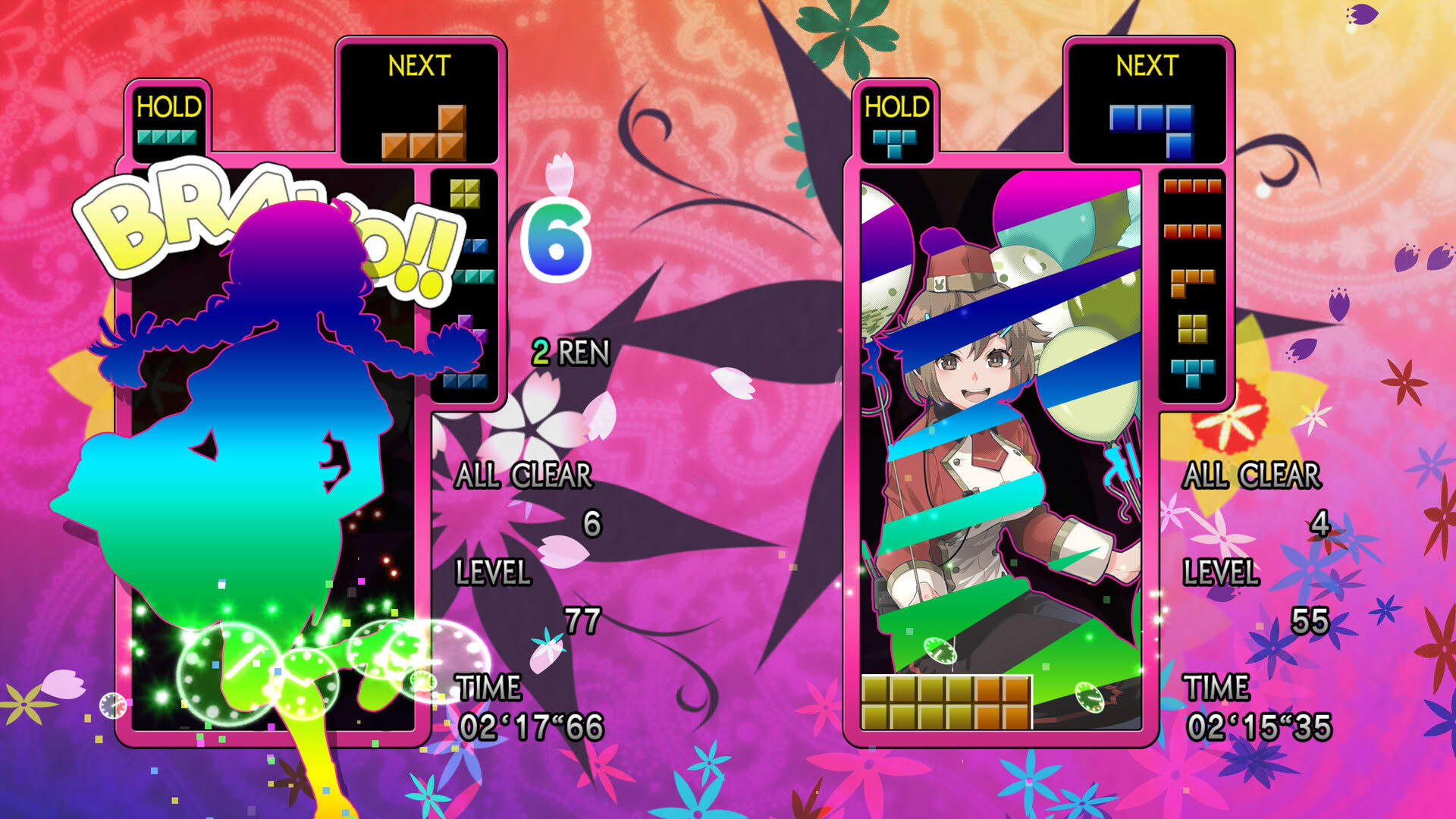 Screenshot for Tetris: The Grand Master 4 - Absolute Eye