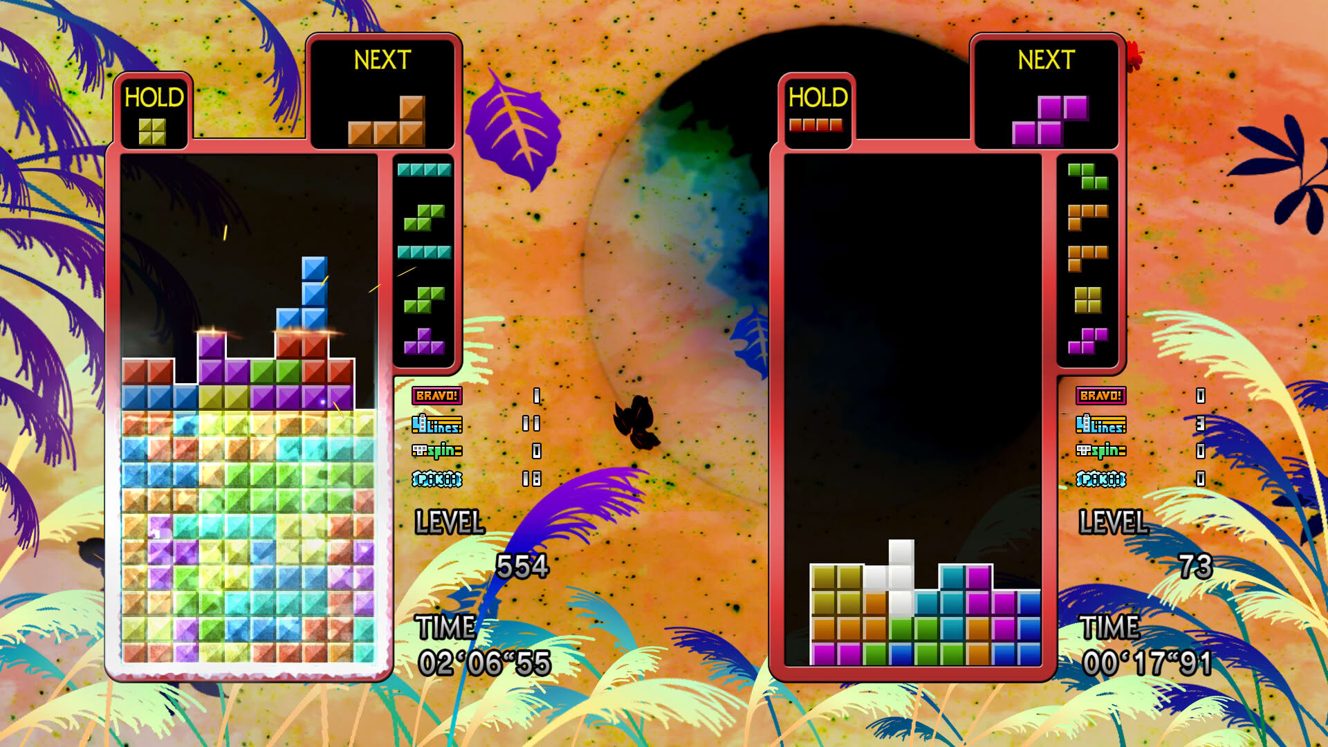 Screenshot for Tetris: The Grand Master 4 - Absolute Eye