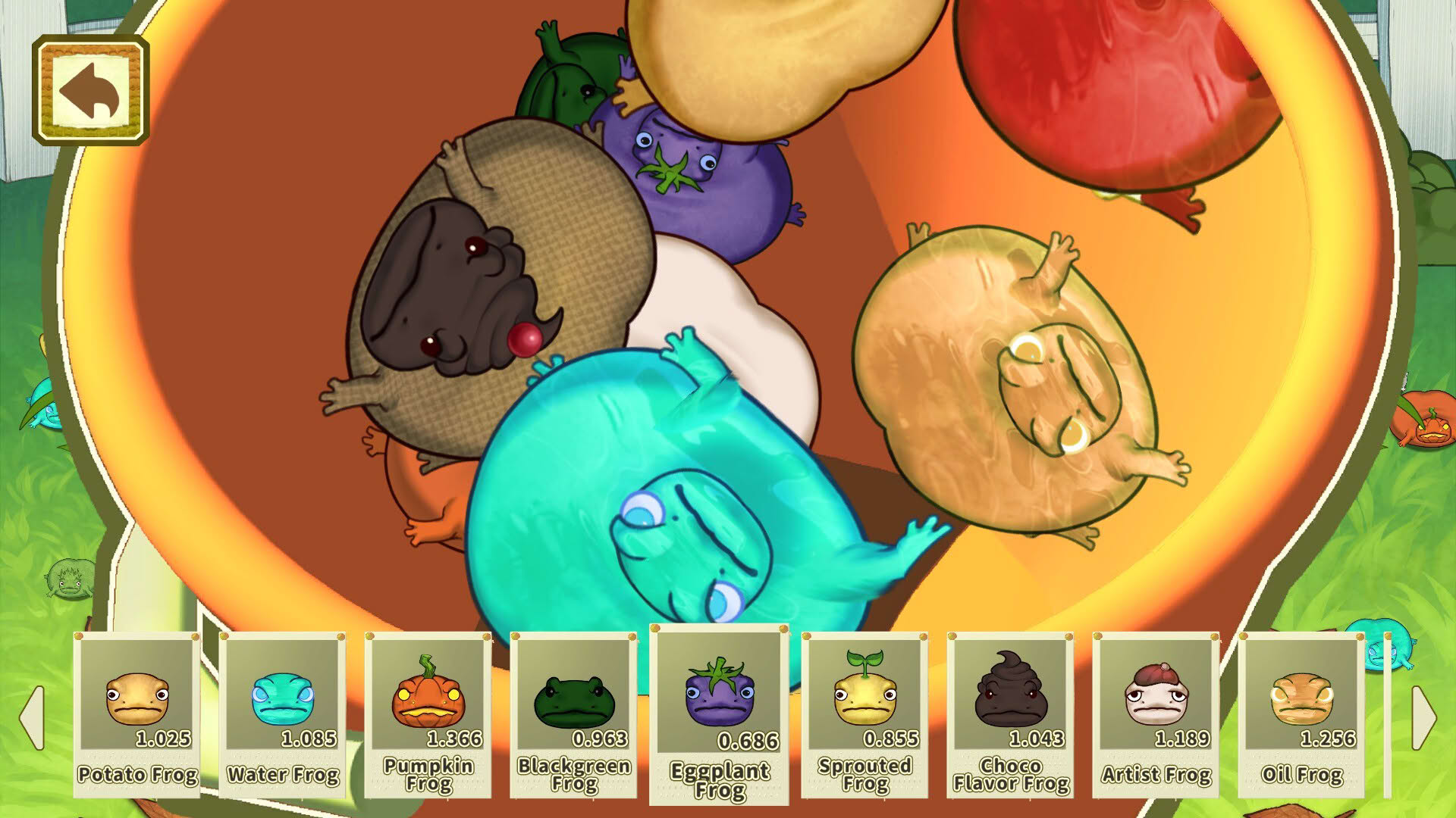 Screenshot for Plump! Dumb Frog Pond
