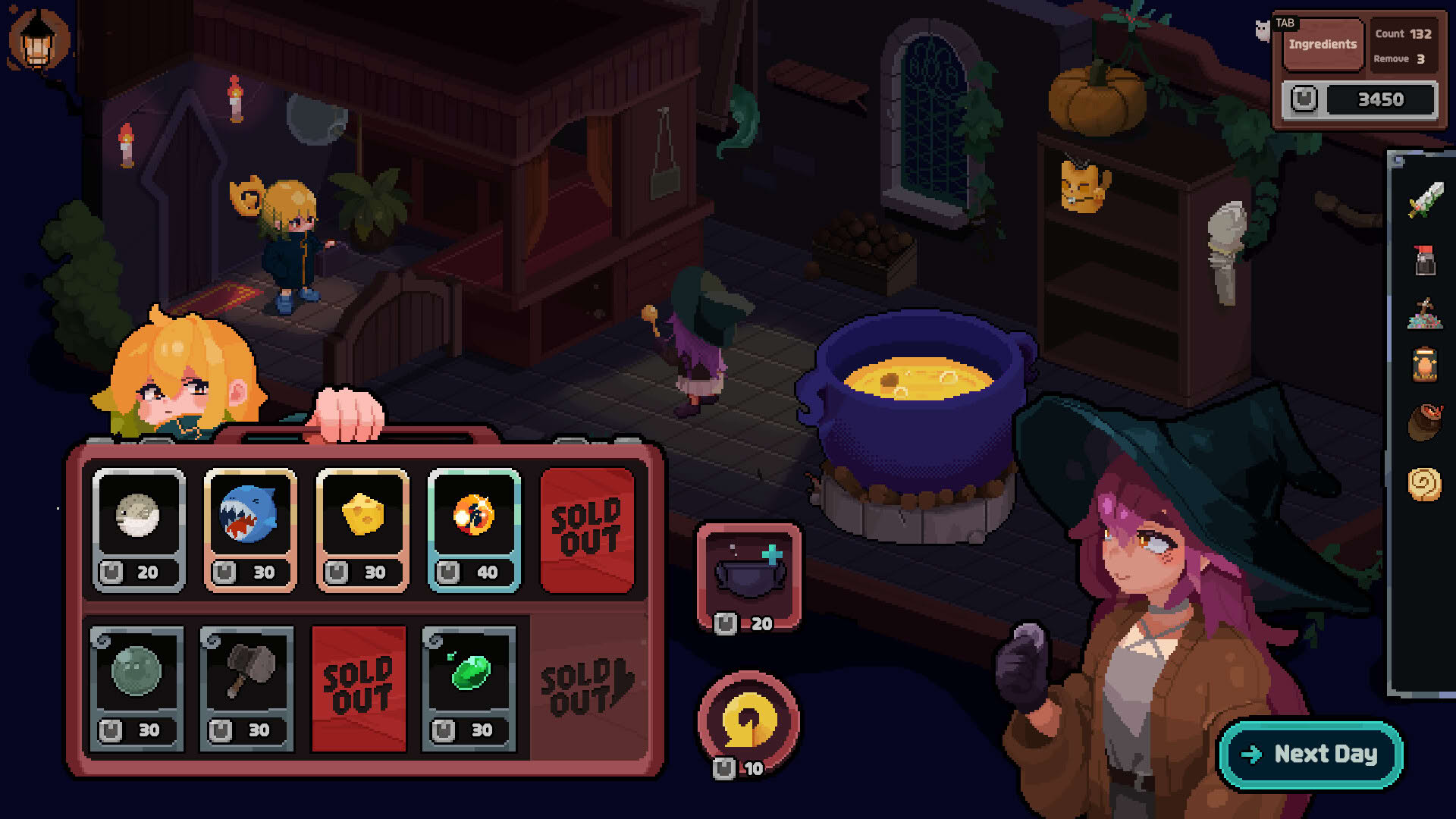 Screenshot for Kinny and the Cosmic Cauldron