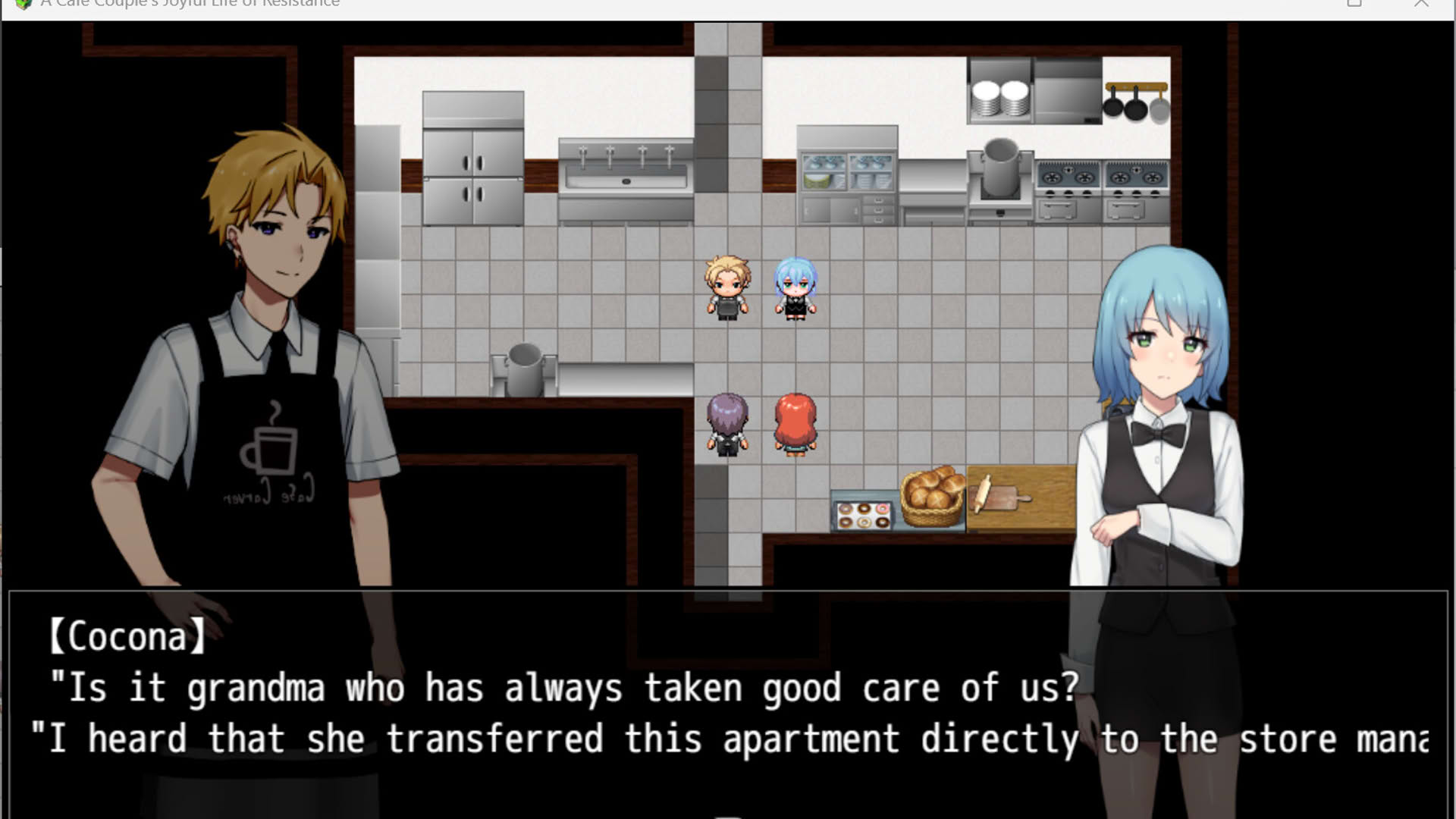 Screenshot for A Café Couple's Joyful Life of Resistance