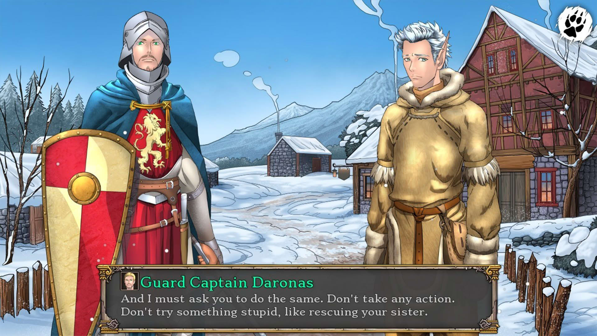 Screenshot for Tales of Aravorn: Seasons of the Wolf
