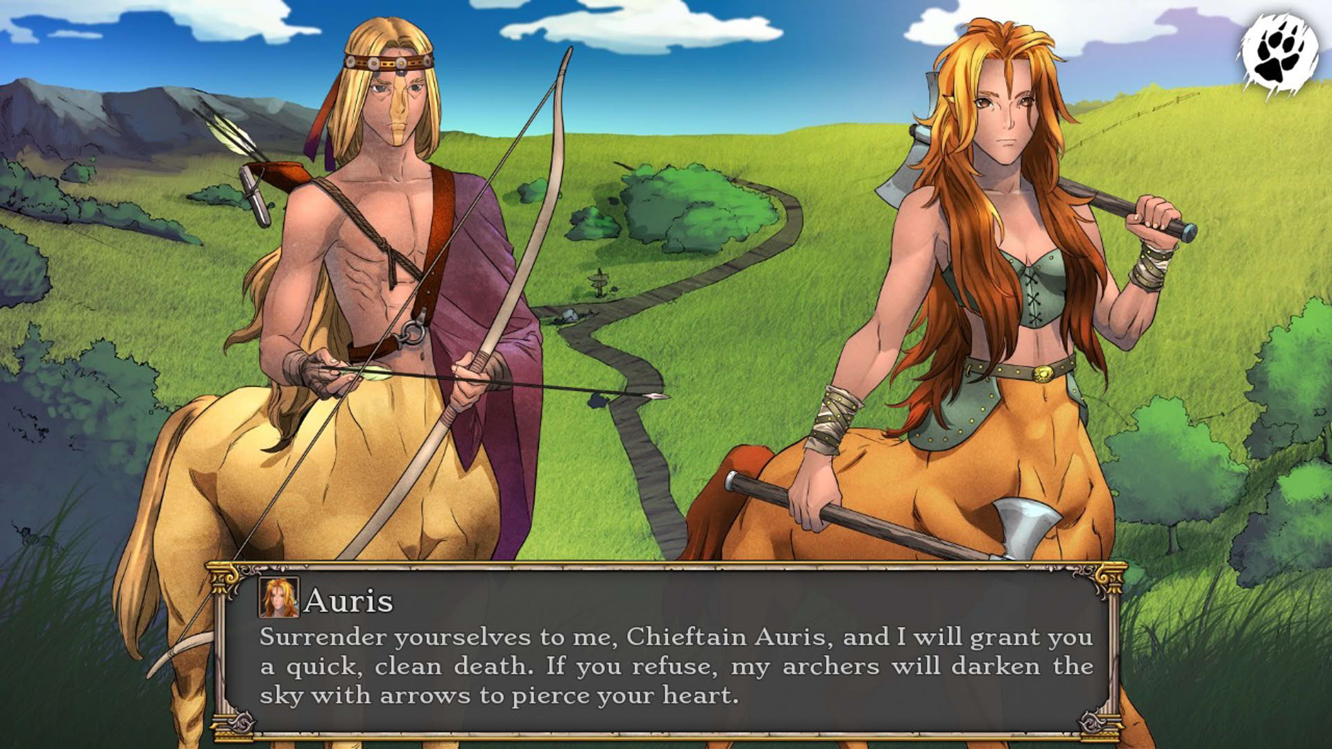 Screenshot for Tales of Aravorn: Seasons of the Wolf