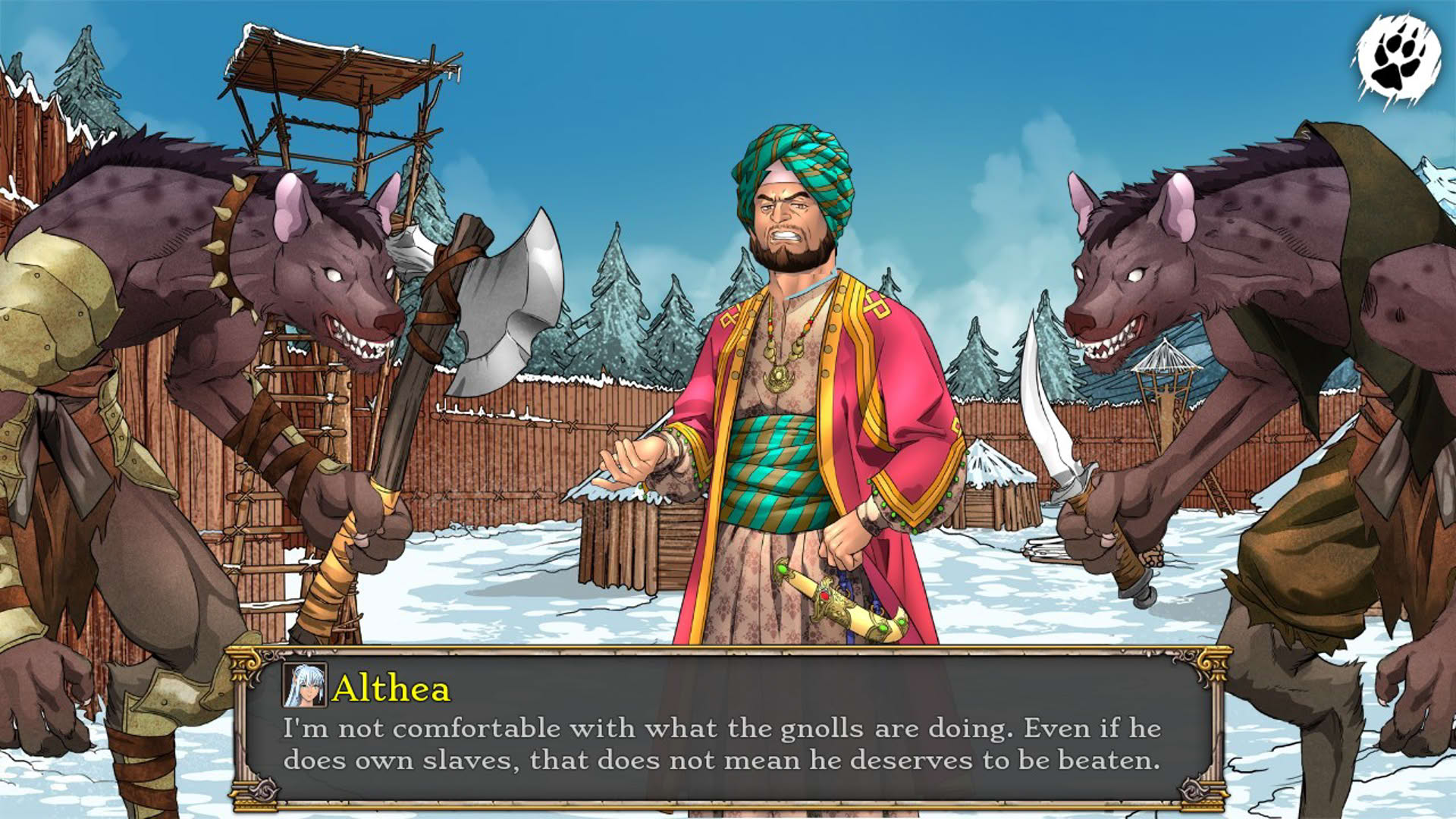 Screenshot for Tales of Aravorn: Seasons of the Wolf