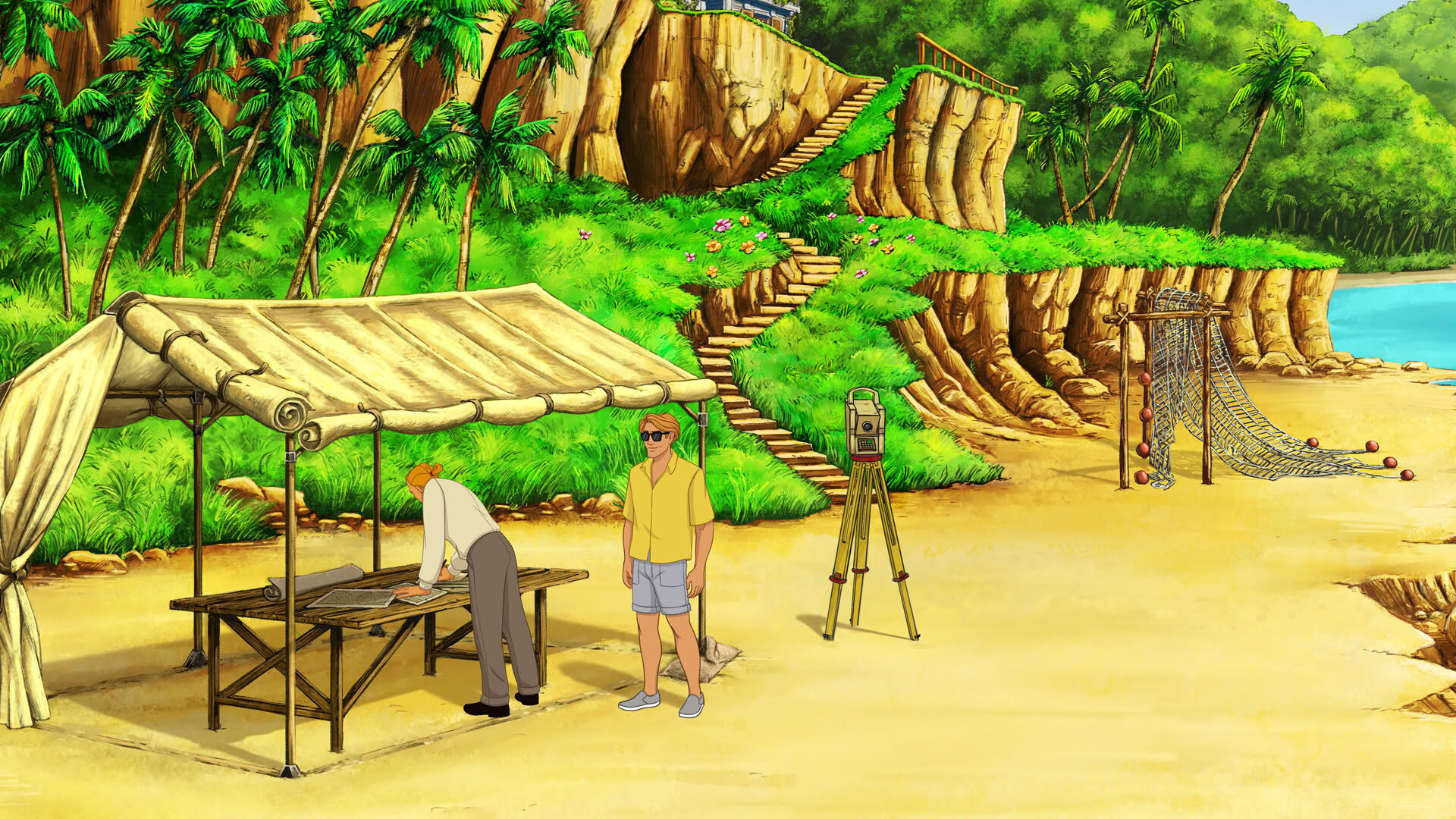 Screenshot for Broken Sword: The Smoking Mirror - Reforged