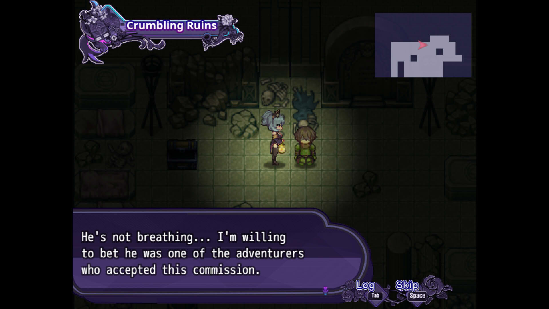 Screenshot for Alma and the Fragments of Cursed Memories