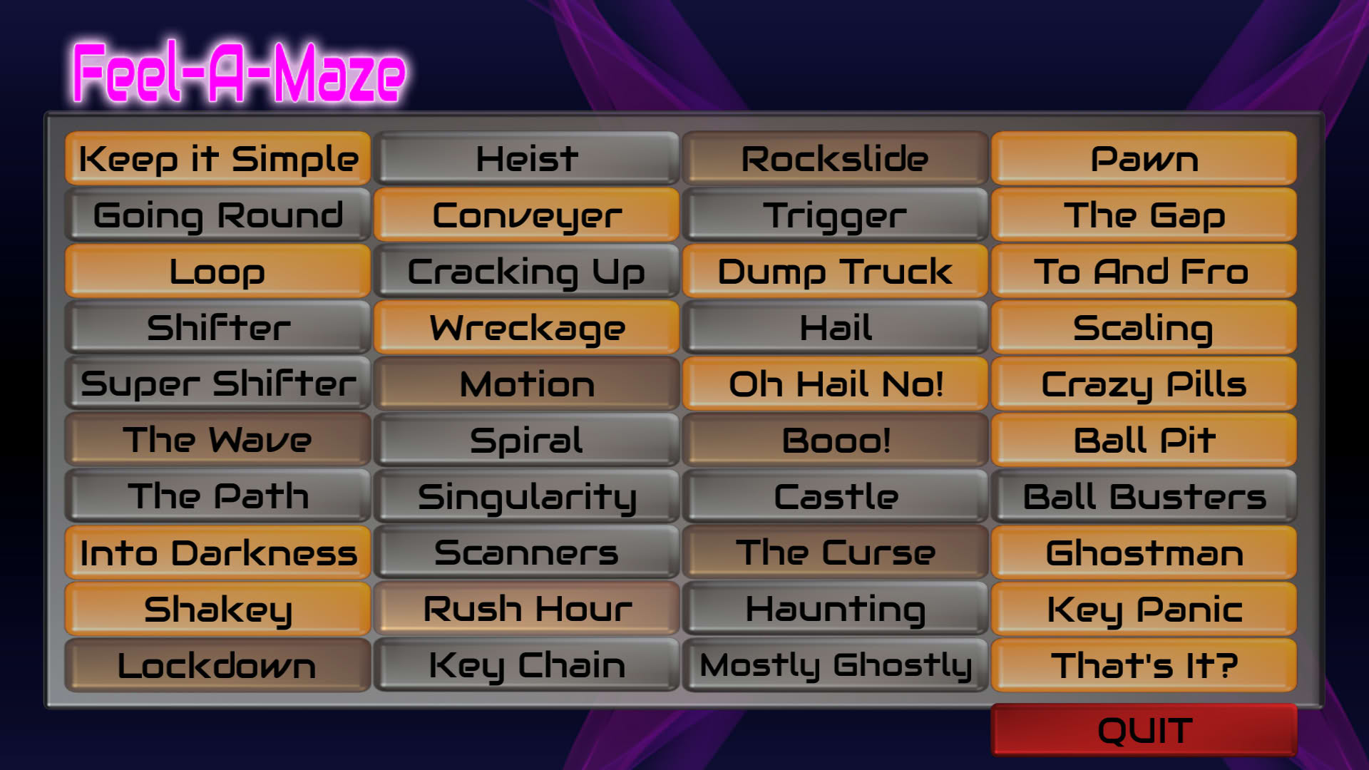 Screenshot for Feel-A-Maze