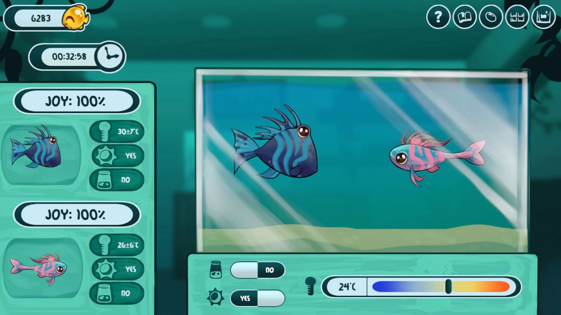 Screenshot for My Joyful Aquarium