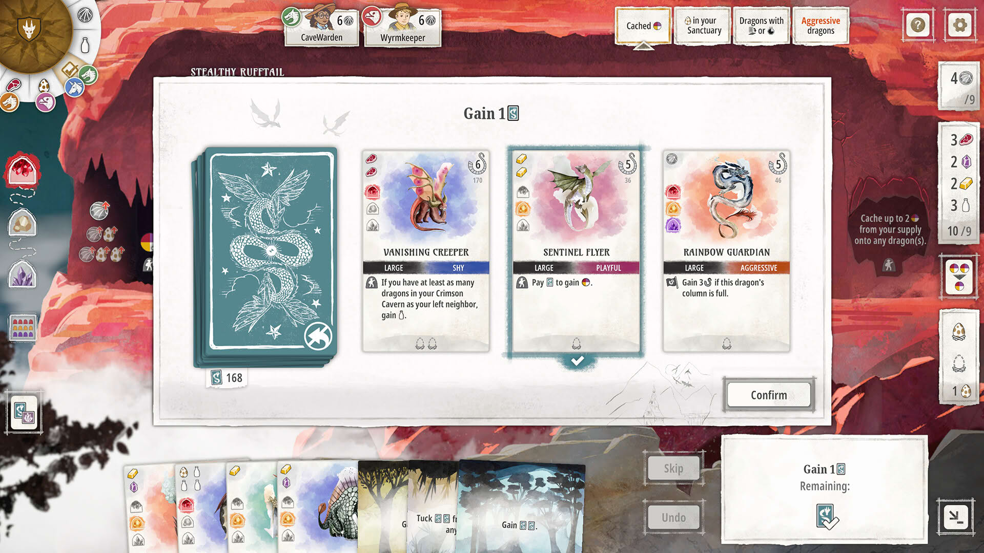 Screenshot for Wyrmspan