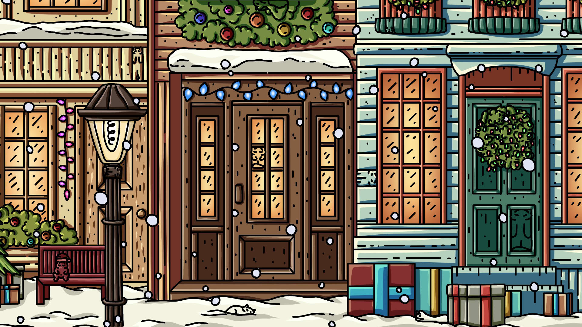 Screenshot for 100 New Year Cats