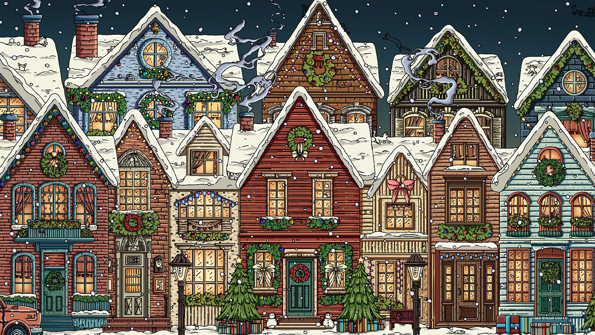 Screenshot for 100 New Year Cats