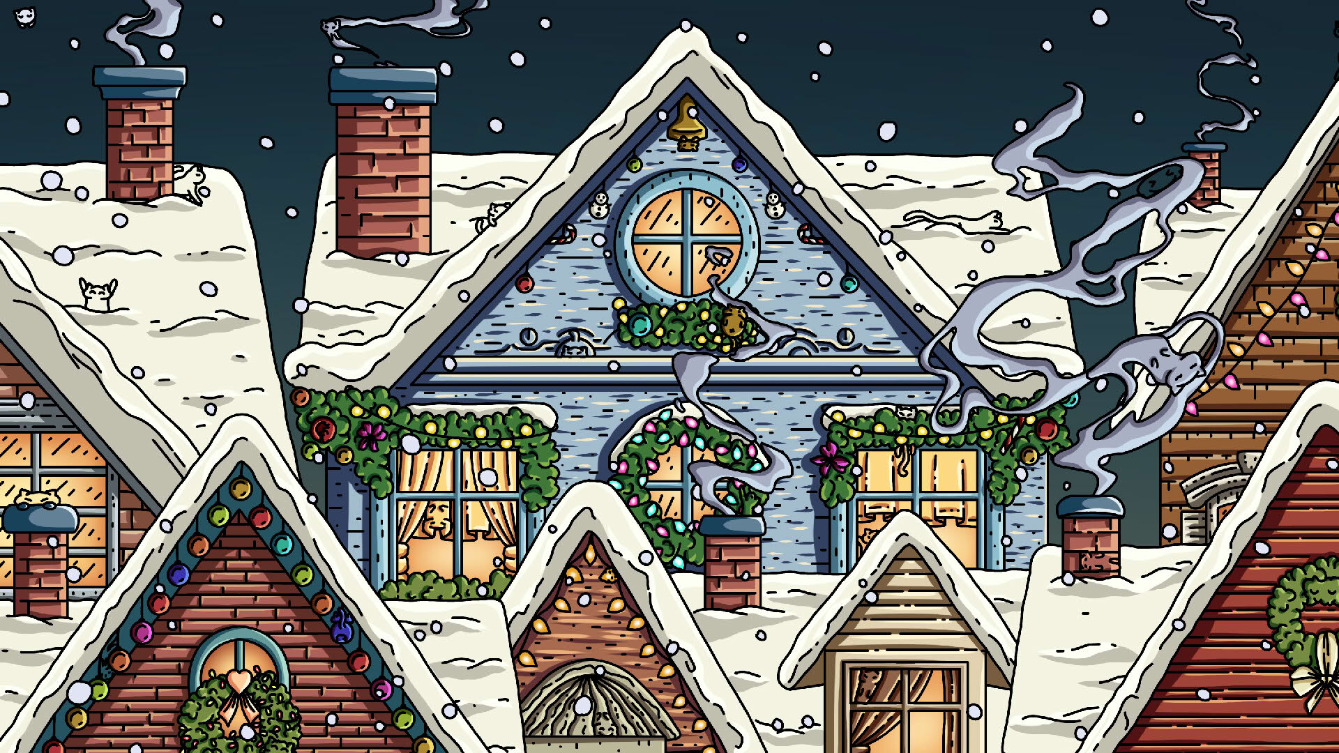 Screenshot for 100 New Year Cats