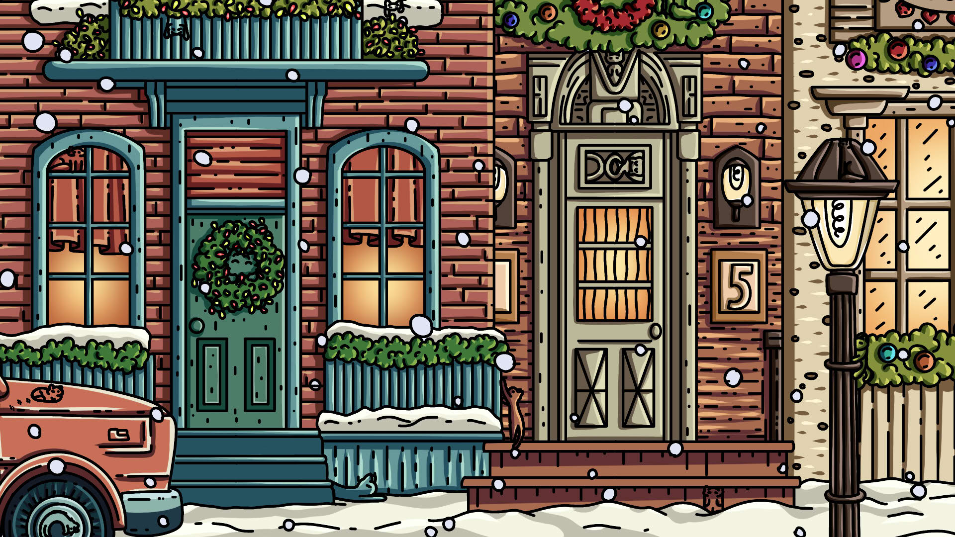 Screenshot for 100 New Year Cats