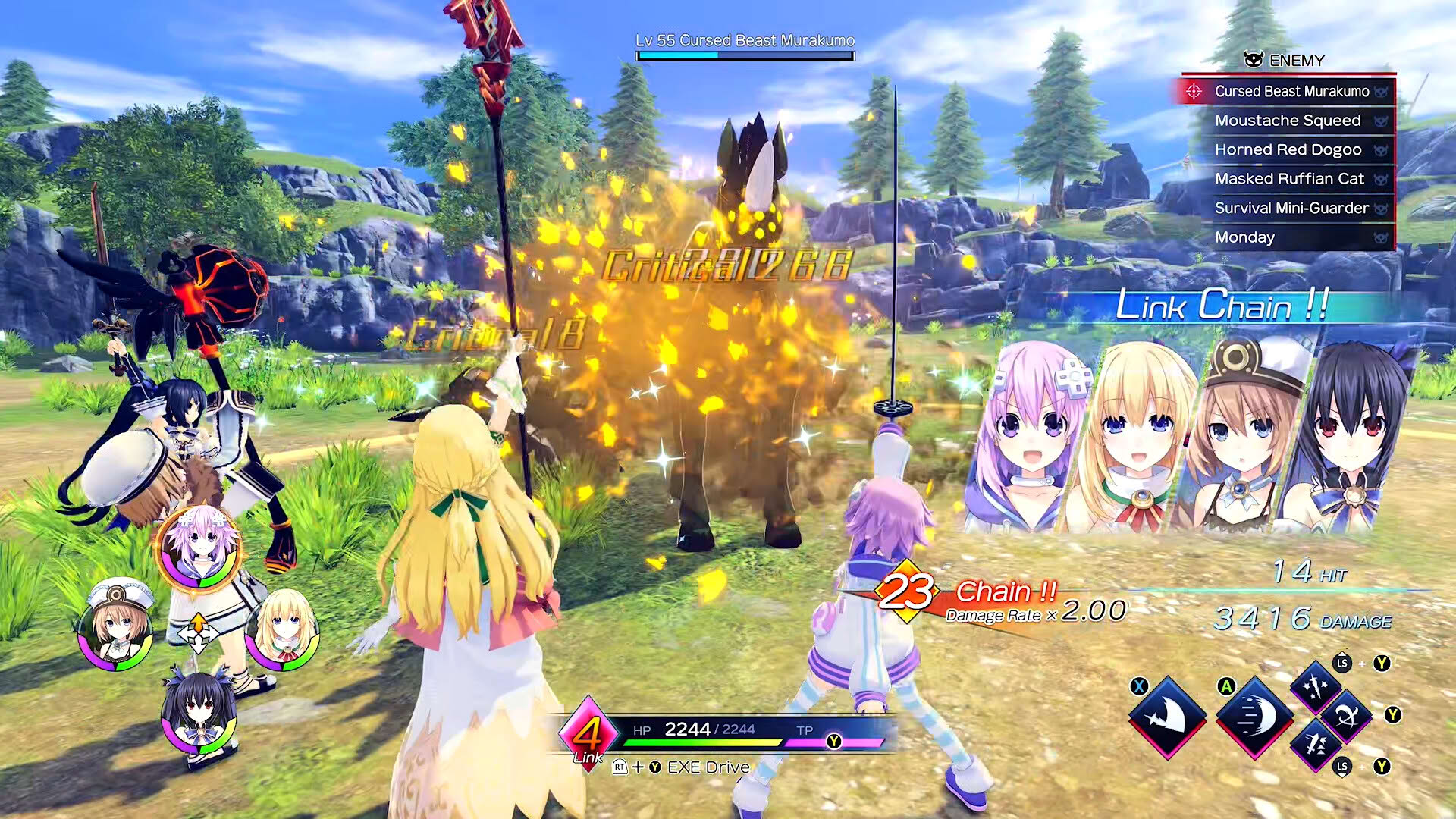 Screenshot for Neptunia GameMaker R:Evolution