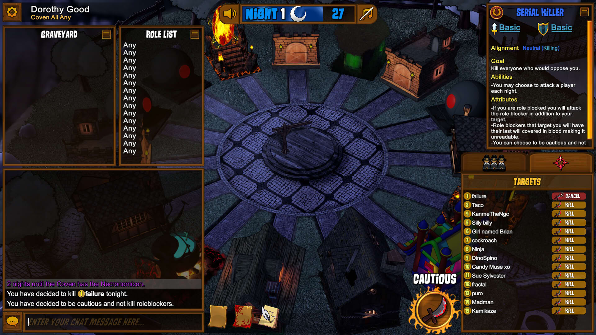 Screenshot for Town of Salem