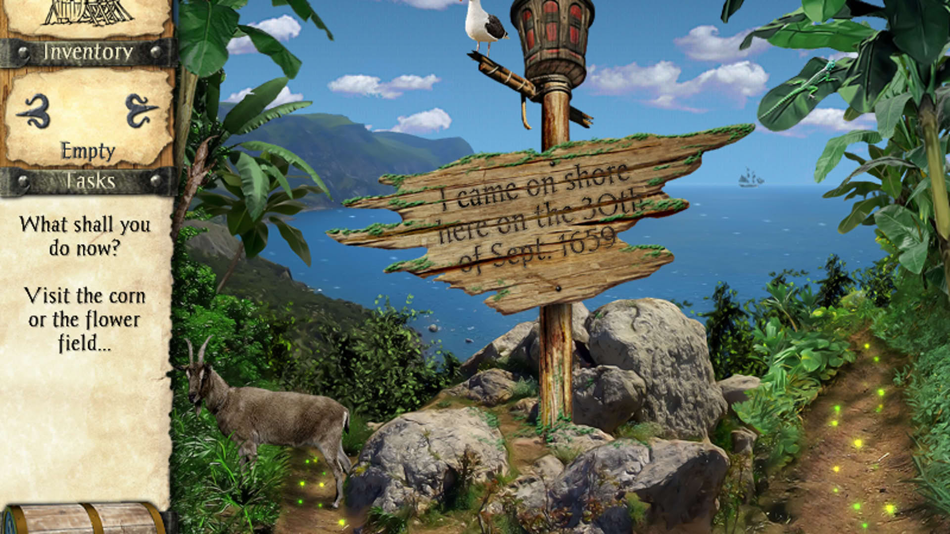Screenshot for Adventures of Robinson Crusoe