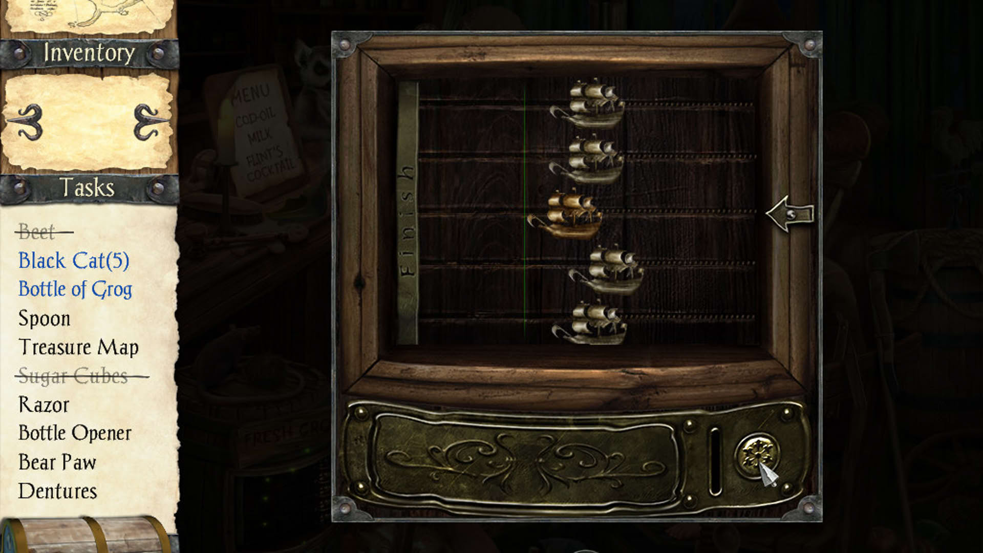 Screenshot for Robinson Crusoe and the Cursed Pirates