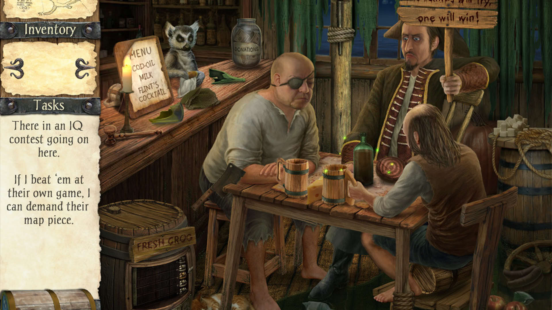 Screenshot for Robinson Crusoe and the Cursed Pirates