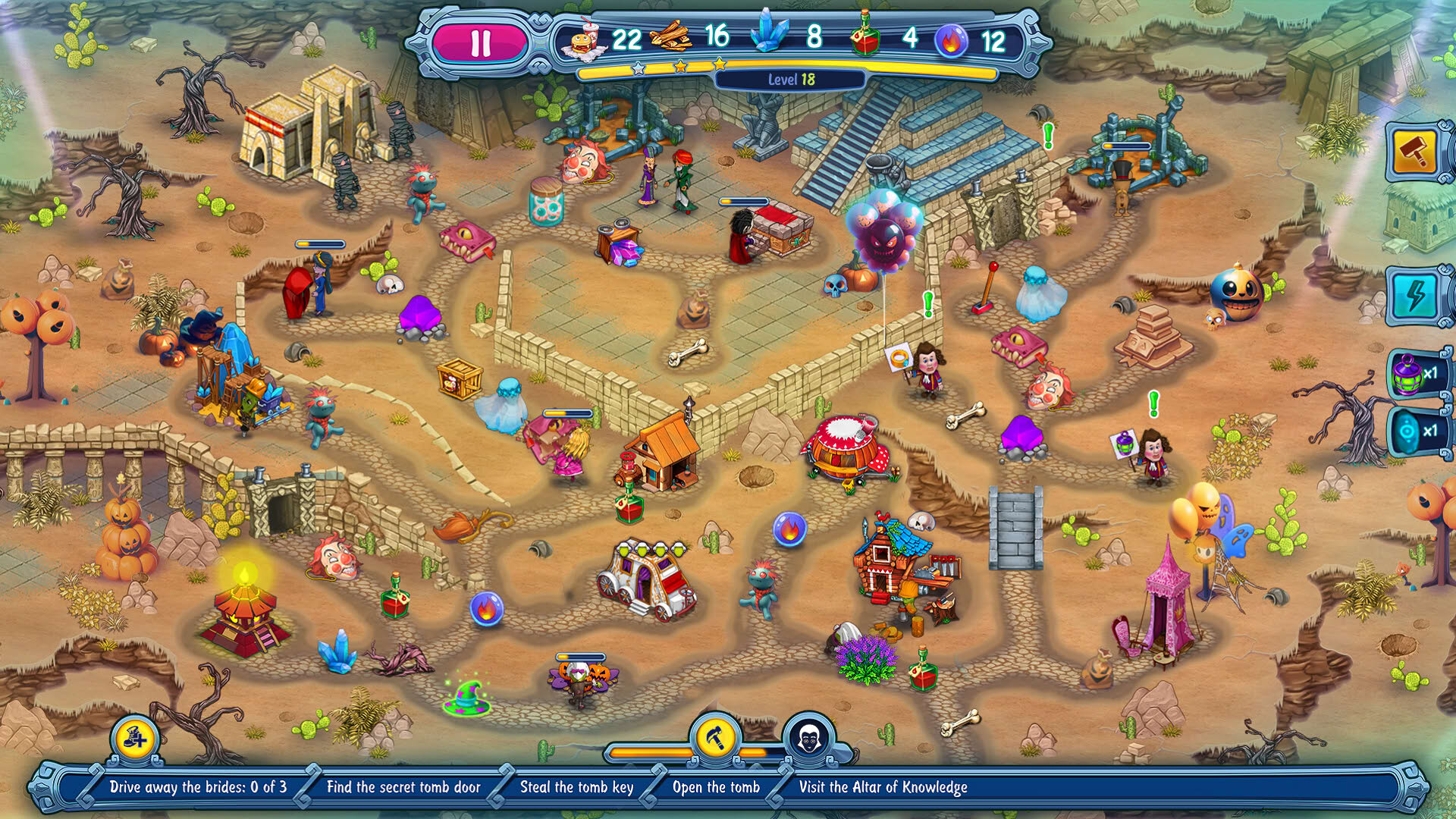 Screenshot for Incredible Dracula: Academy of Shadows
