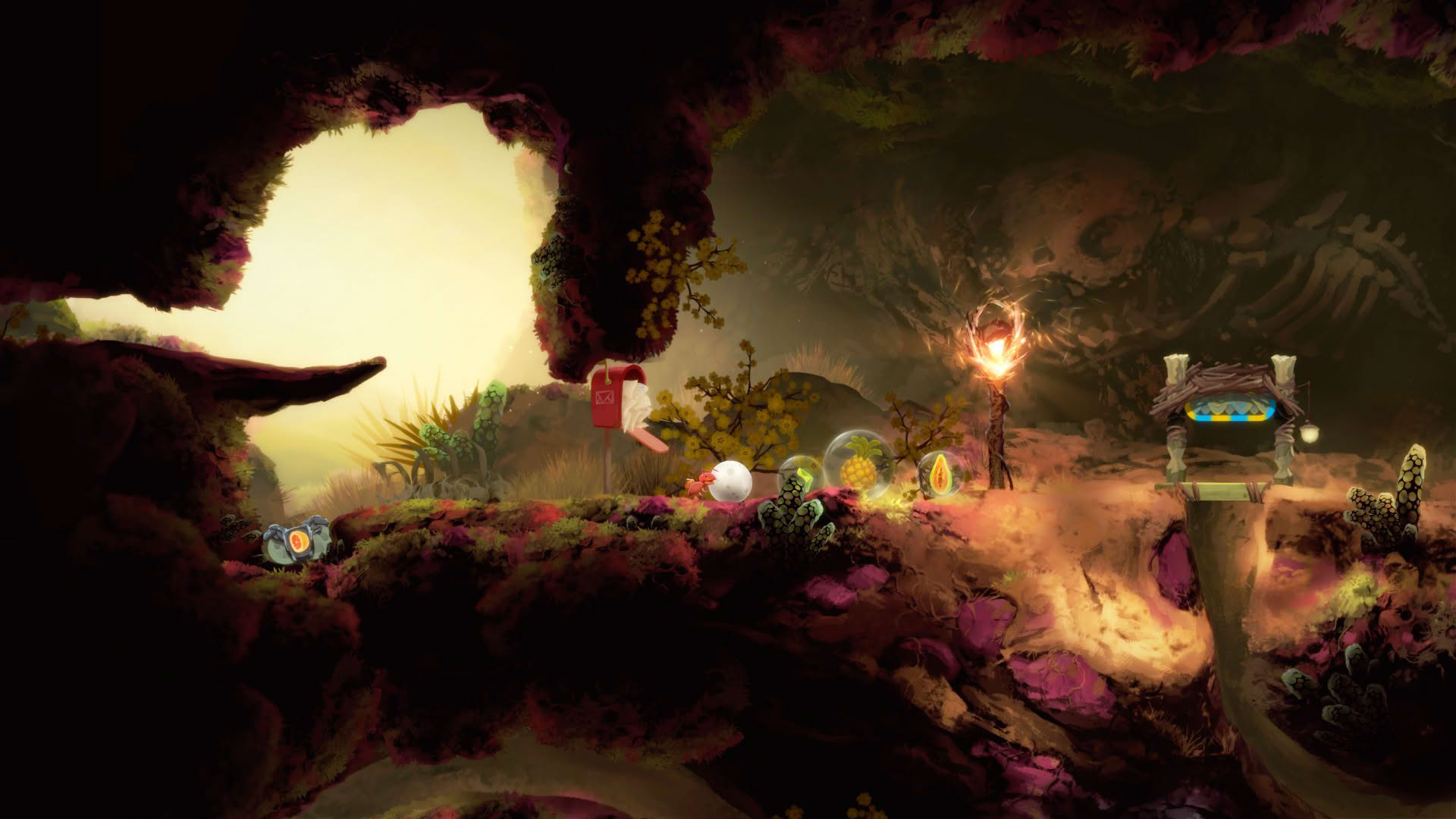 Screenshot for Yoku's Island Express