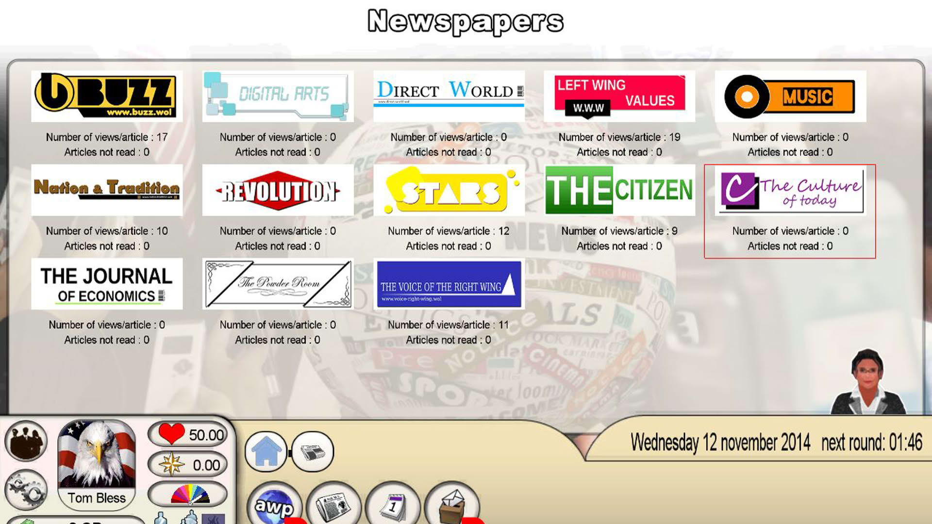 Screenshot for World of Leaders