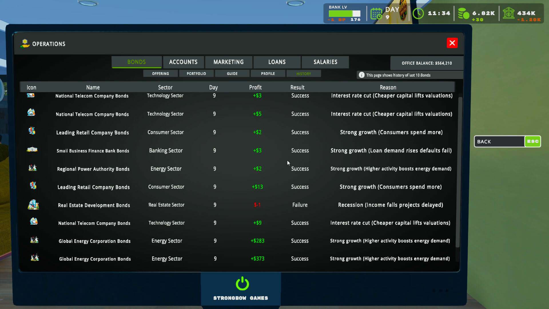 Screenshot for Bank Simulator