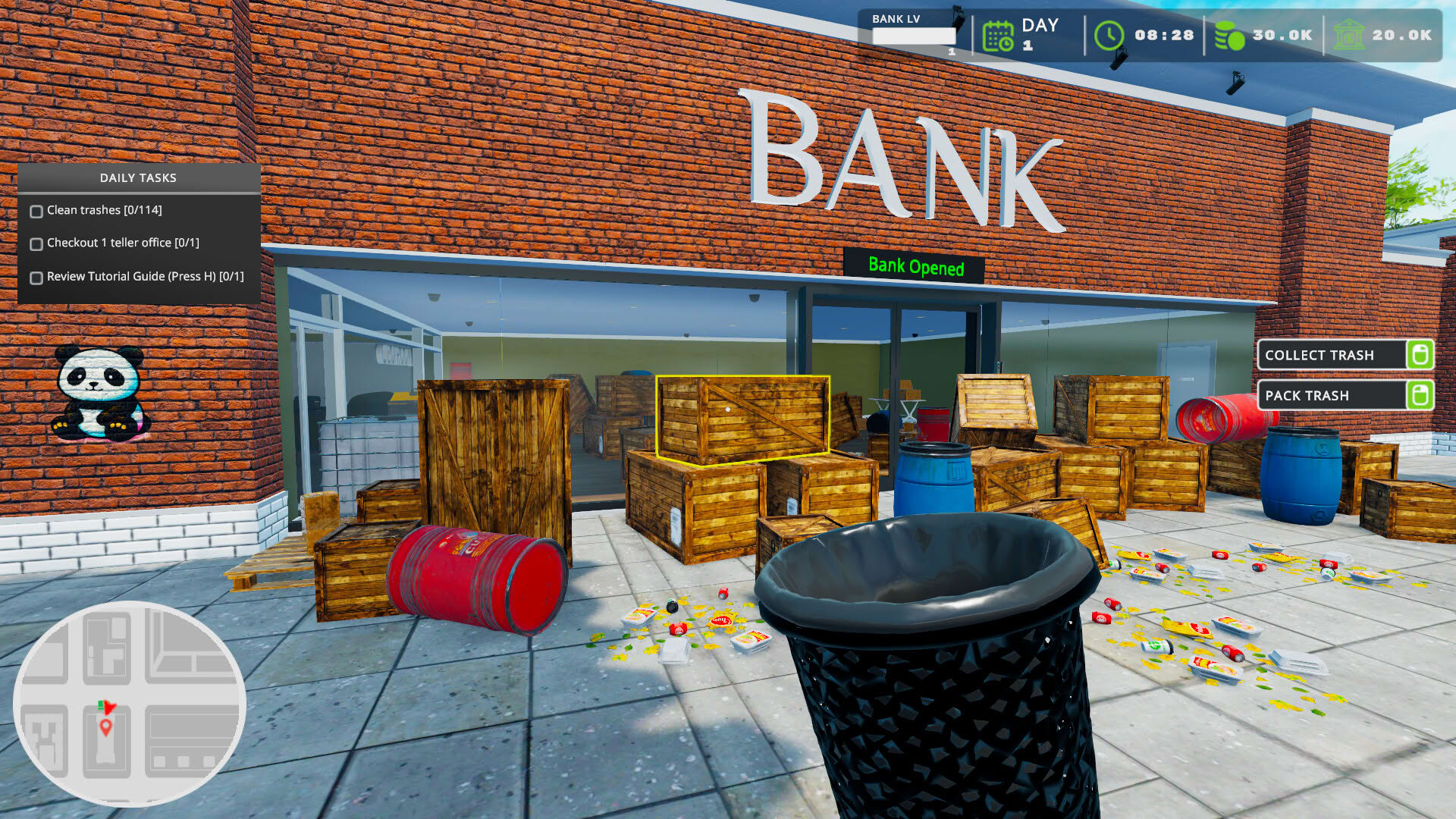 Screenshot for Bank Simulator