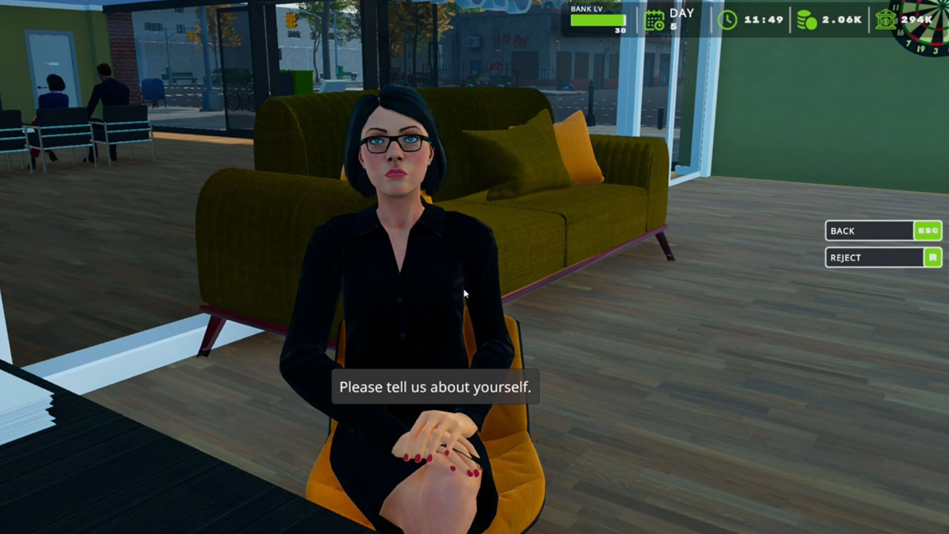 Screenshot for Bank Simulator