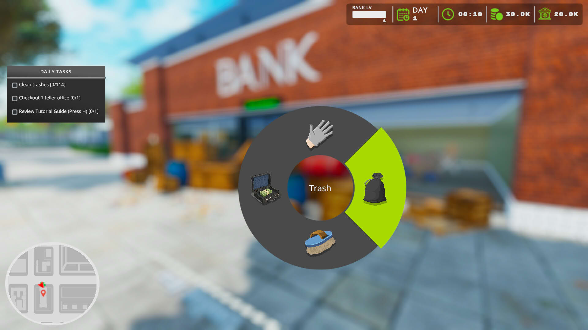 Screenshot for Bank Simulator