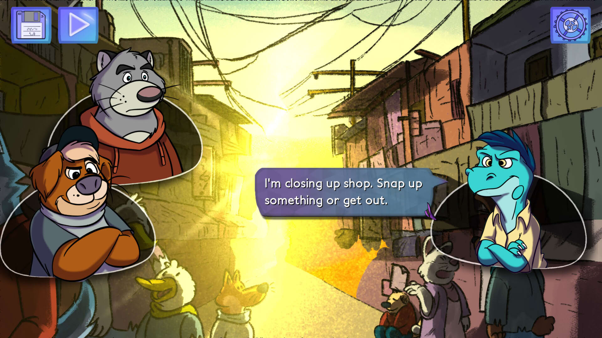Screenshot for Brok: Natal Tail, A New Christmas
