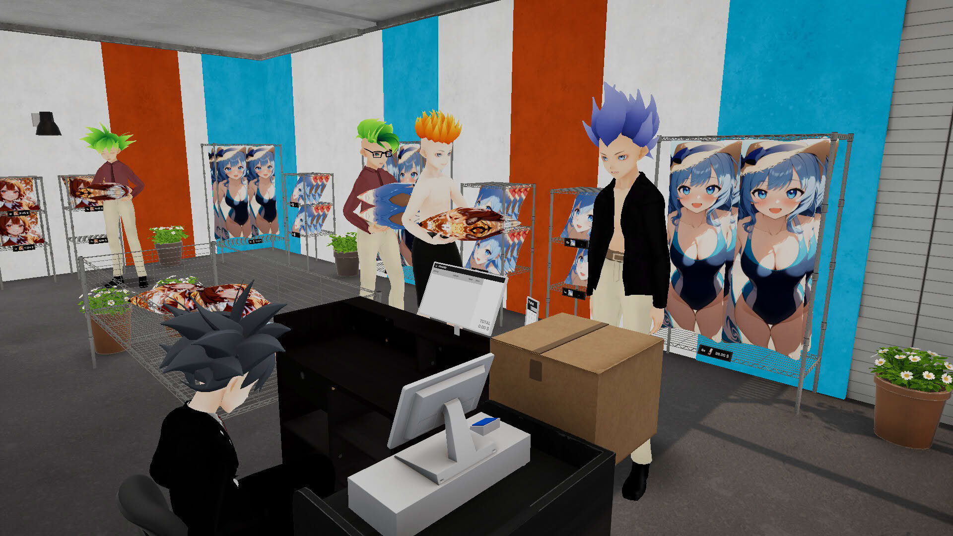 Screenshot for Shop Simulator: Waifu Pillows