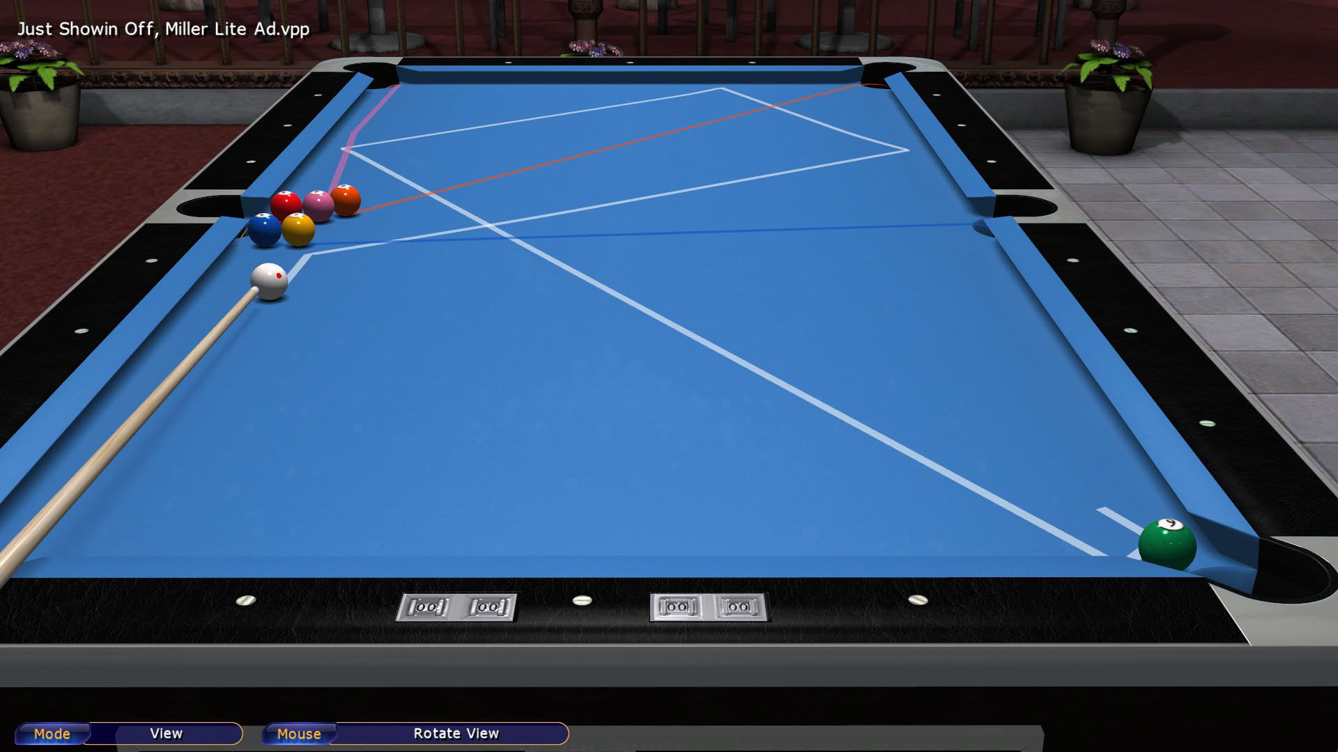 Screenshot for Virtual Pool 4
