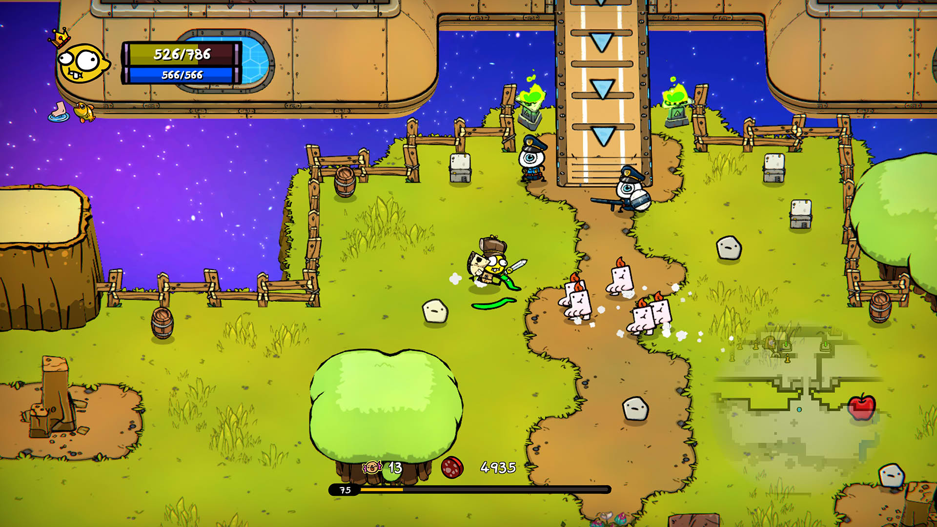 Screenshot for Super Cane Magic Zero