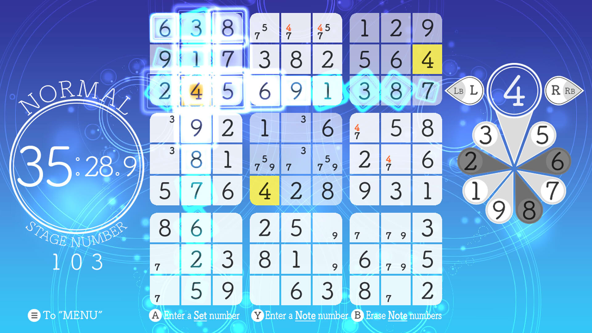 Screenshot for Sudoku Relax
