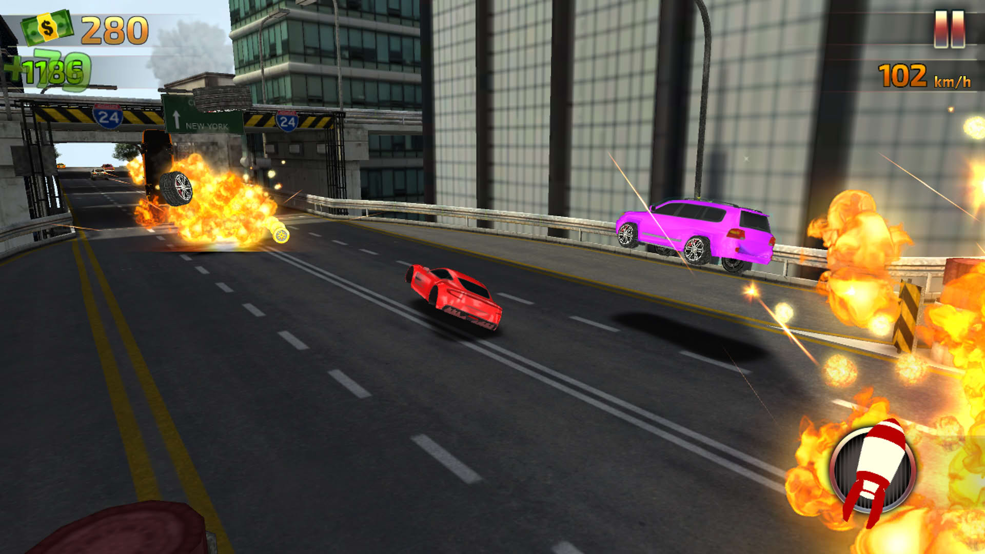 Screenshot for Crash and Burn Racing