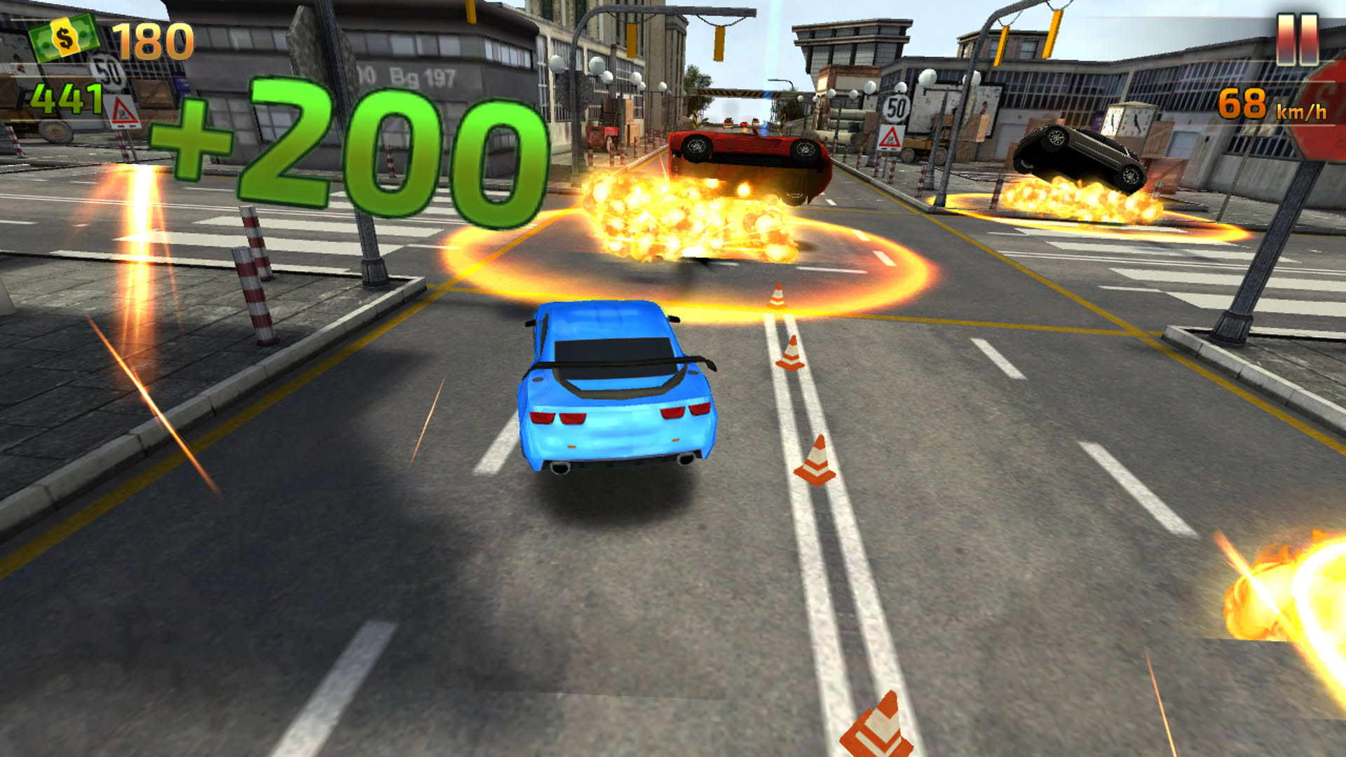 Screenshot for Crash and Burn Racing