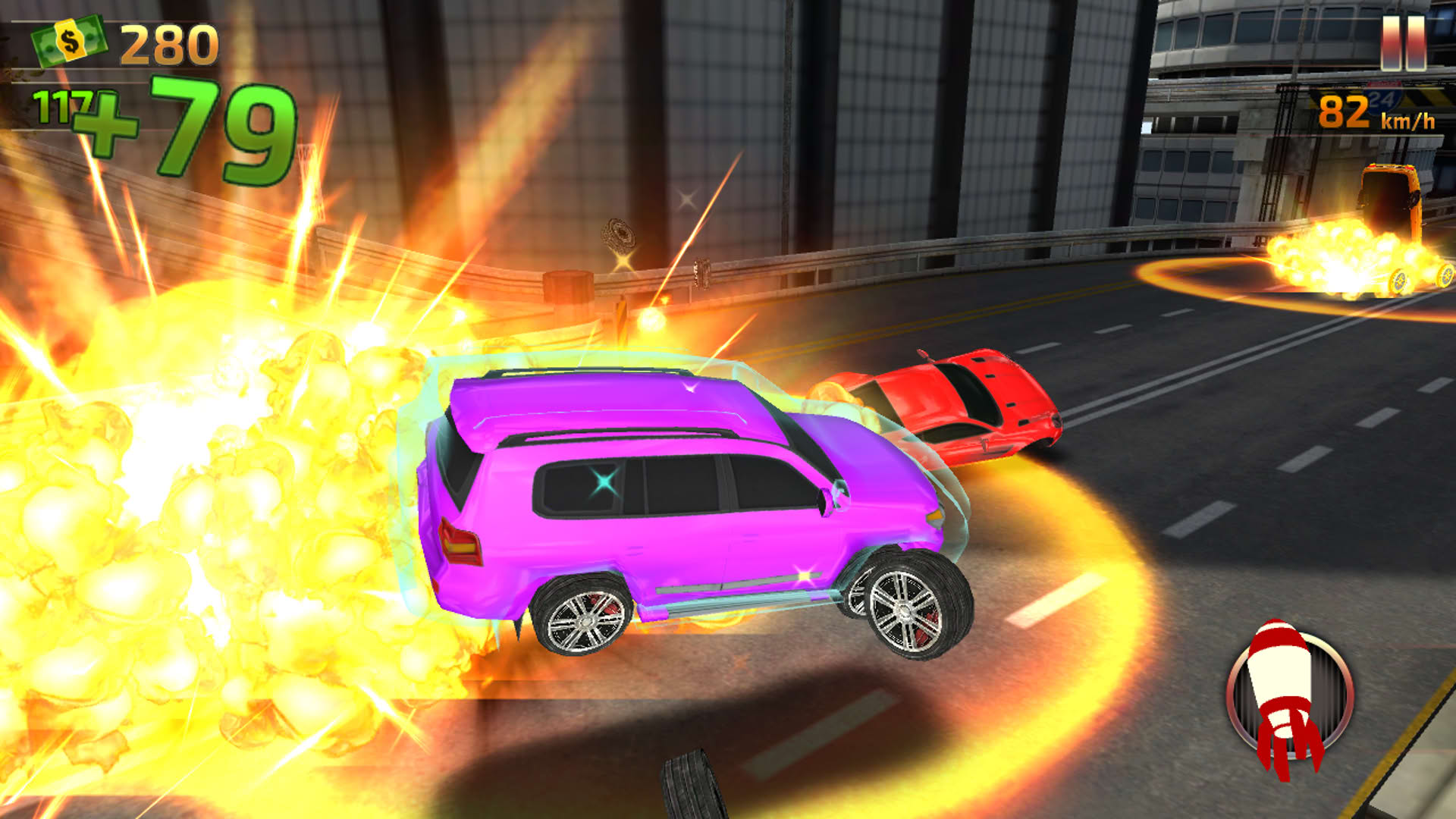 Screenshot for Crash and Burn Racing