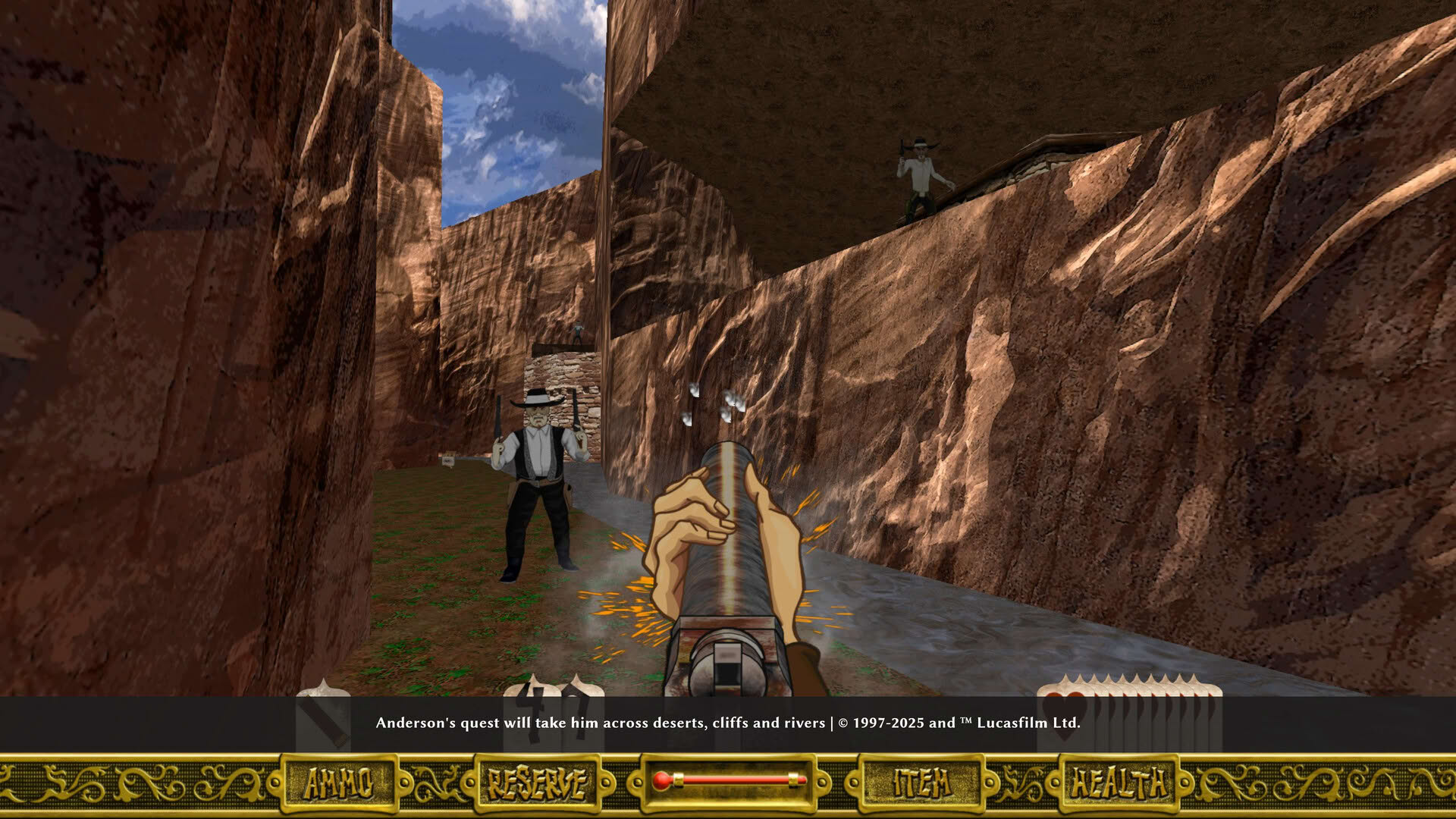 Screenshot for Outlaws + Handful of Missions: Remaster